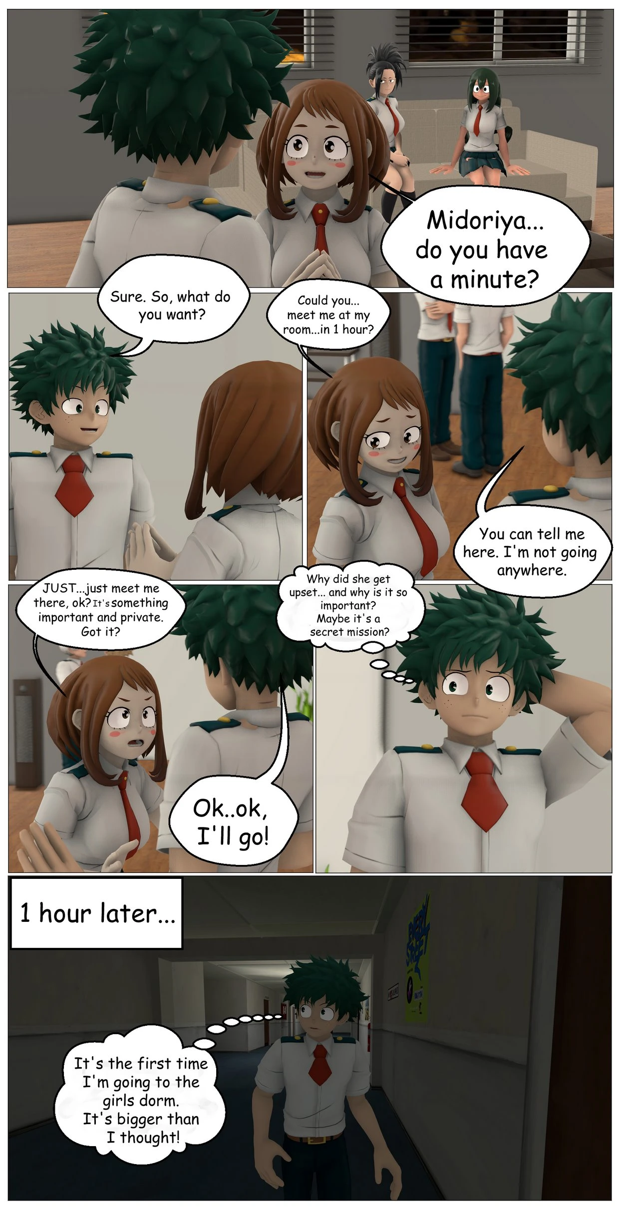 My Hero Academia Reloaded: Unexpected Revelations porn comic picture 6