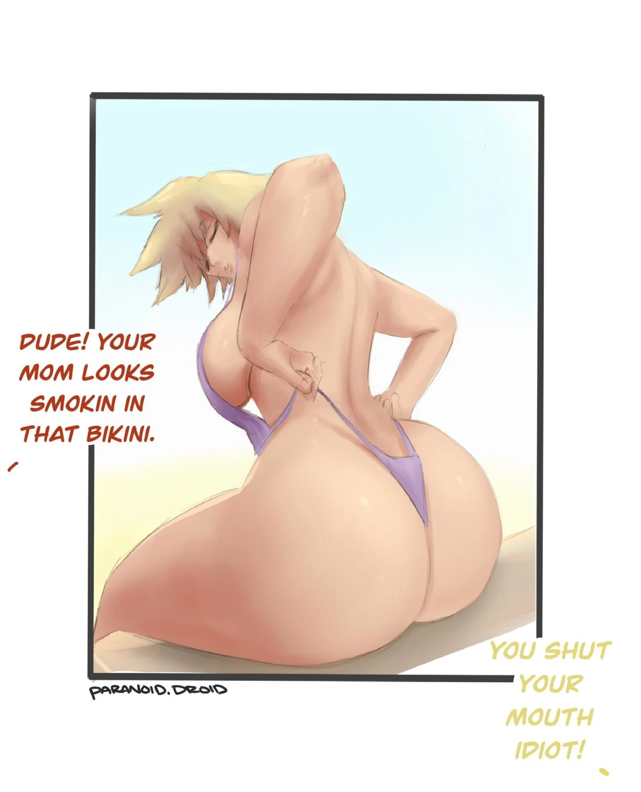 My Hero ASSdemia - Lone MILF porn comic picture 20