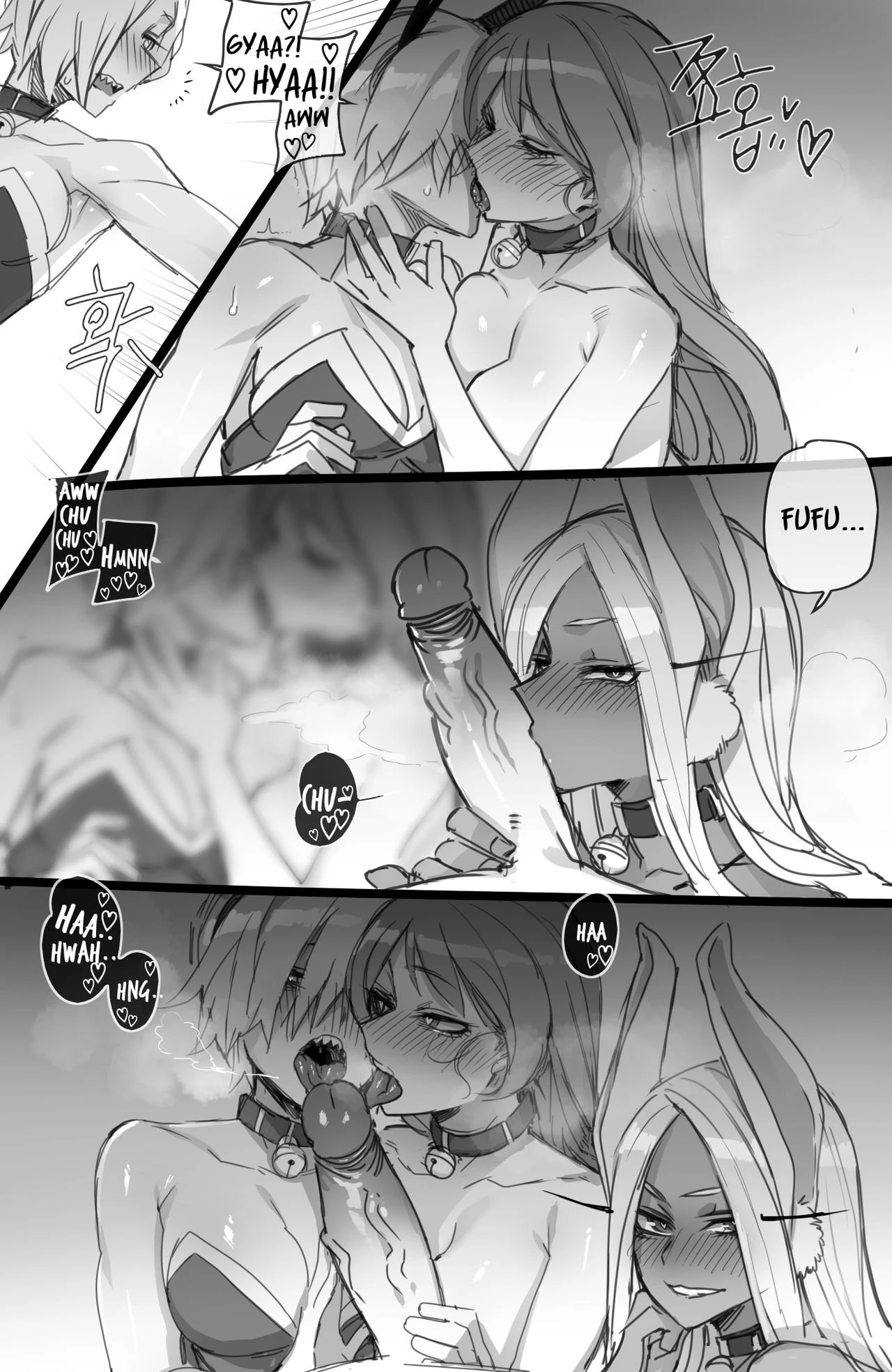 MY HERO Christmas HAREM porn comic picture 23