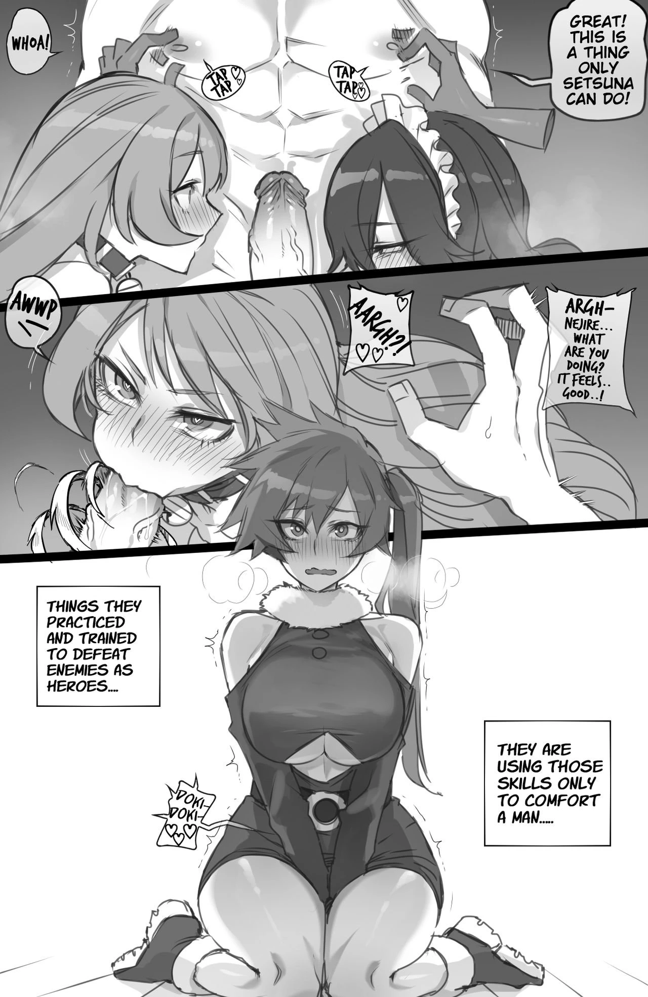 MY HERO Christmas HAREM porn comic picture 8