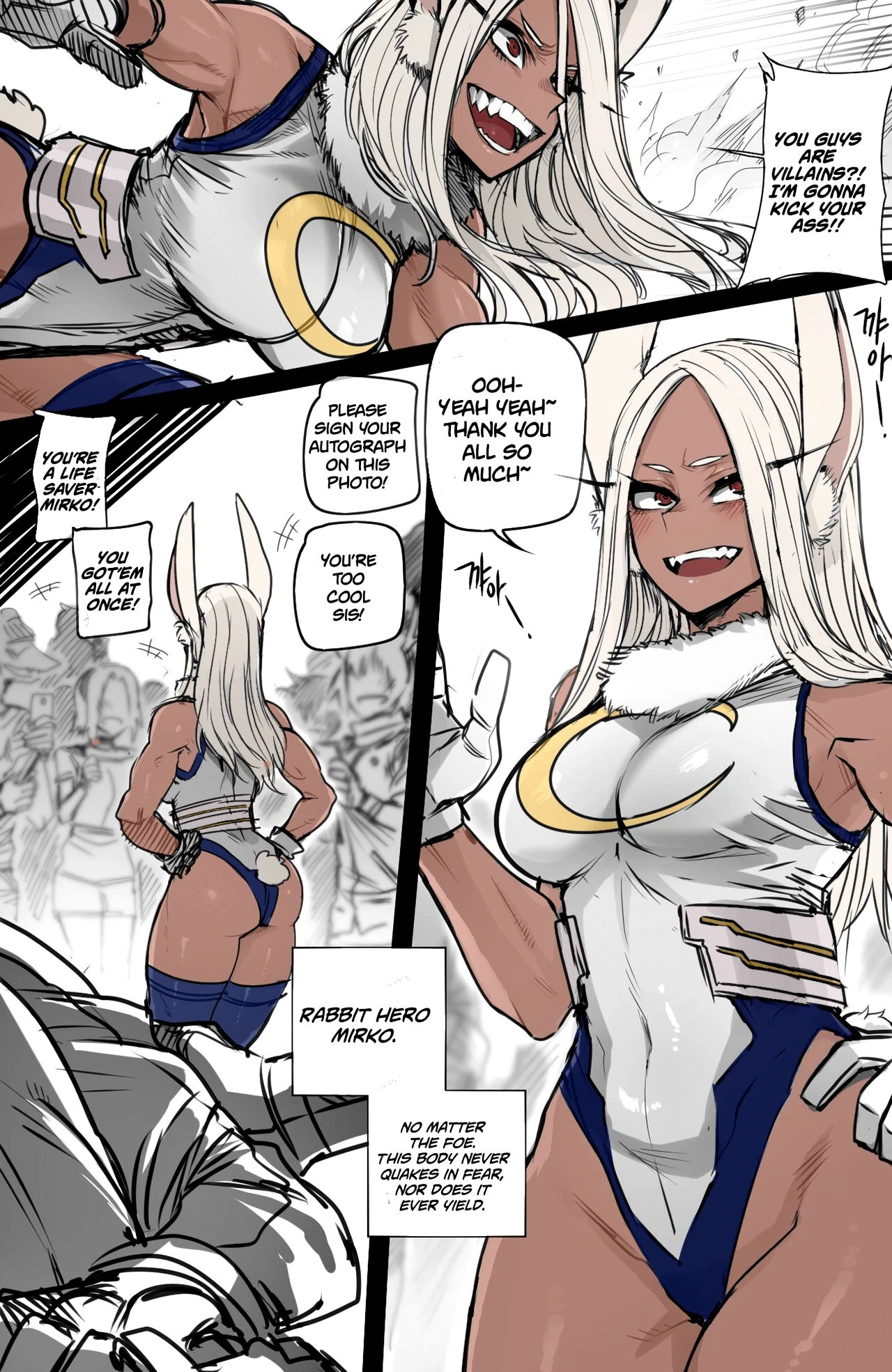 MY HERO HAREM [full color] porn comic picture 4