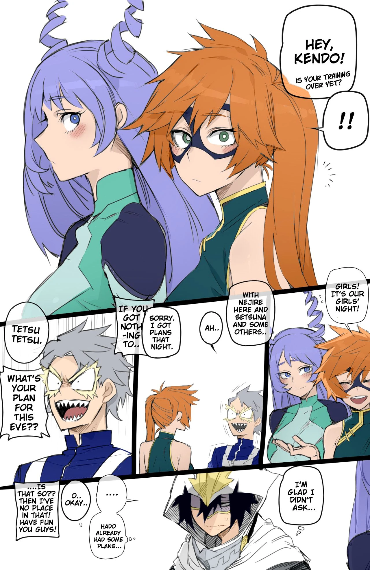 MY HERO HAREM [full color] porn comic picture 61