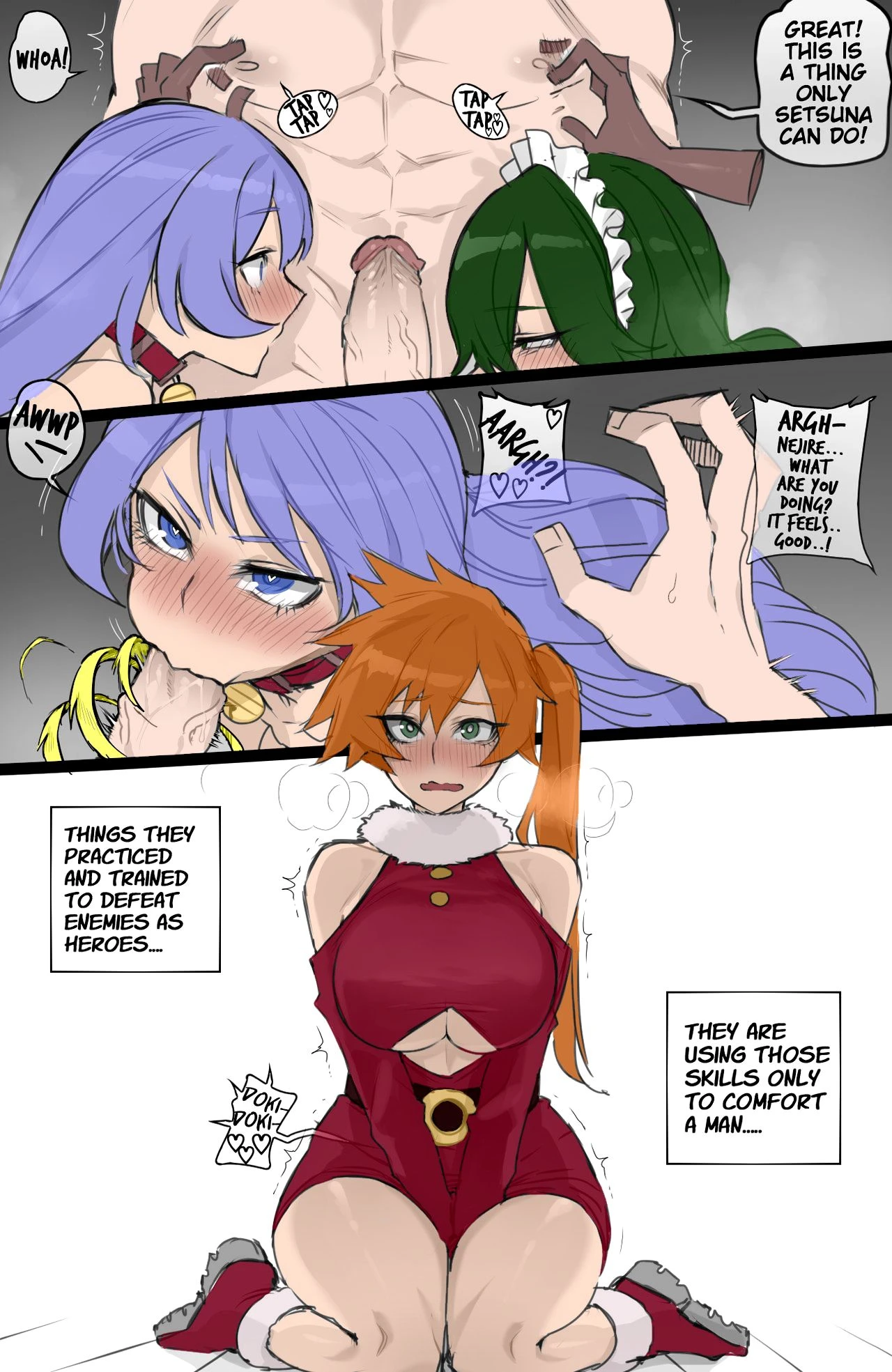 MY HERO HAREM [full color] porn comic picture 67