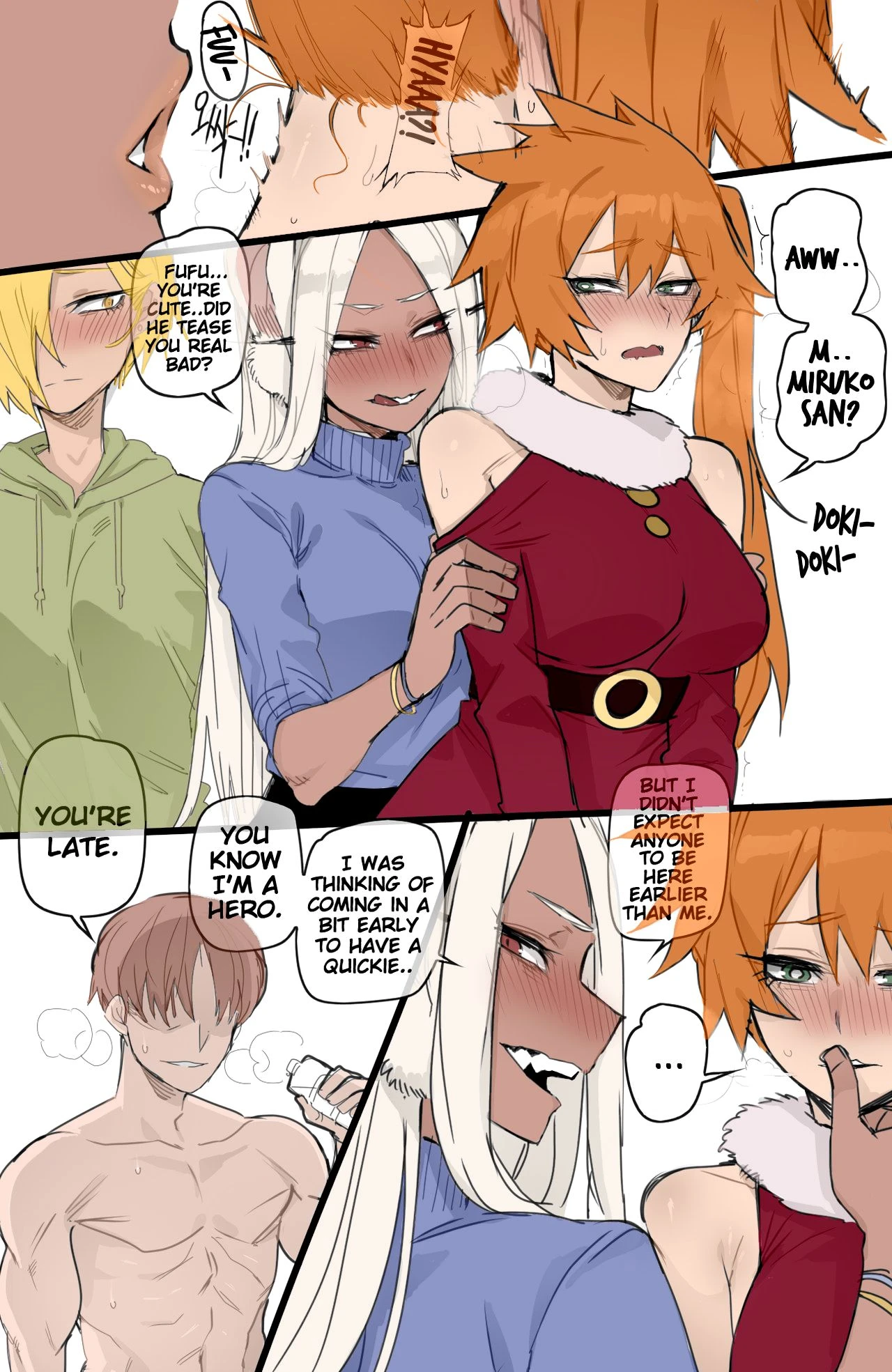 MY HERO HAREM [full color] porn comic picture 79