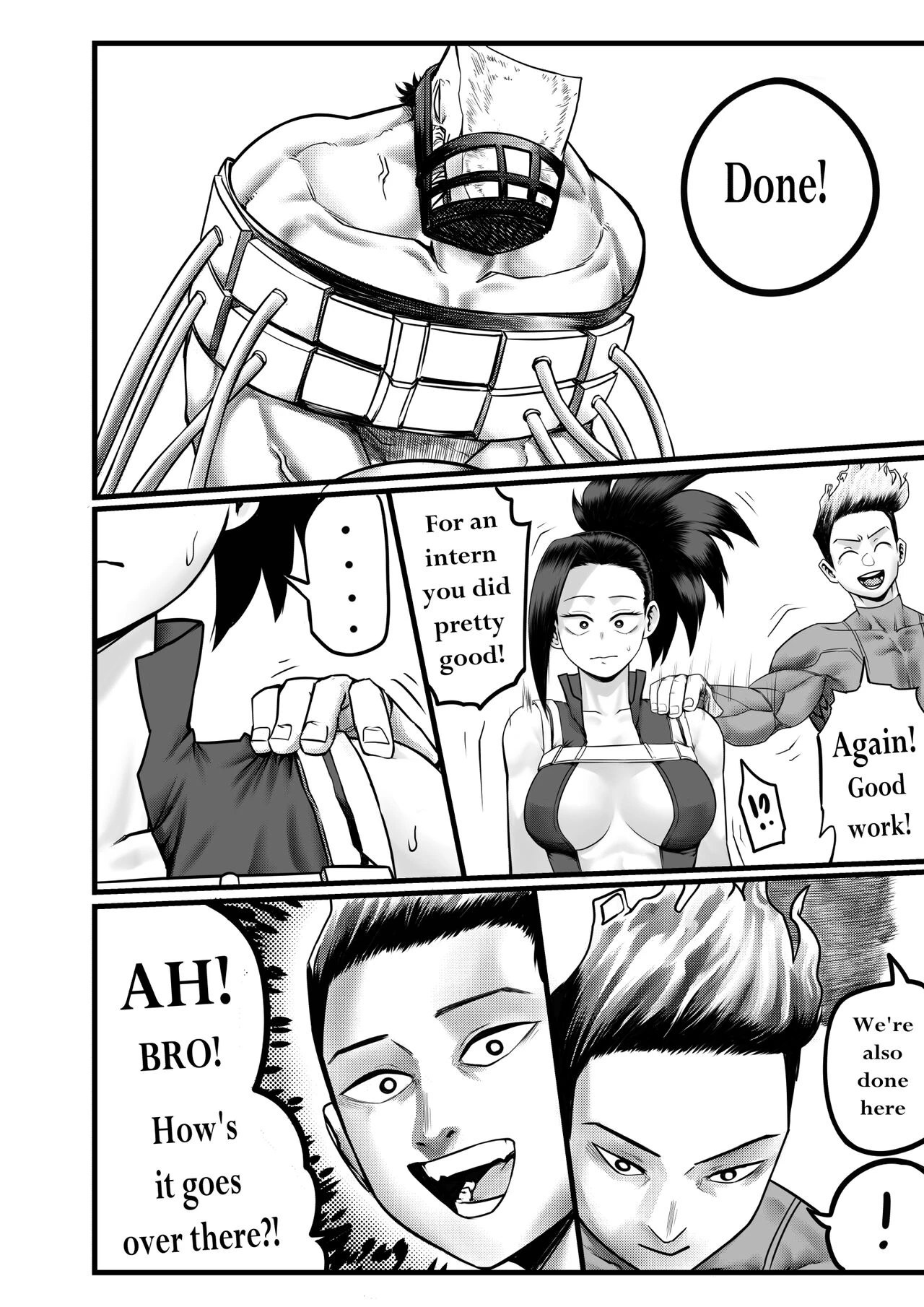 My Hero Intern porn comic picture 9