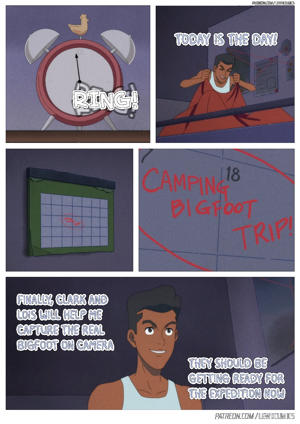 My Hot Adventures with Superman porn comic picture 2