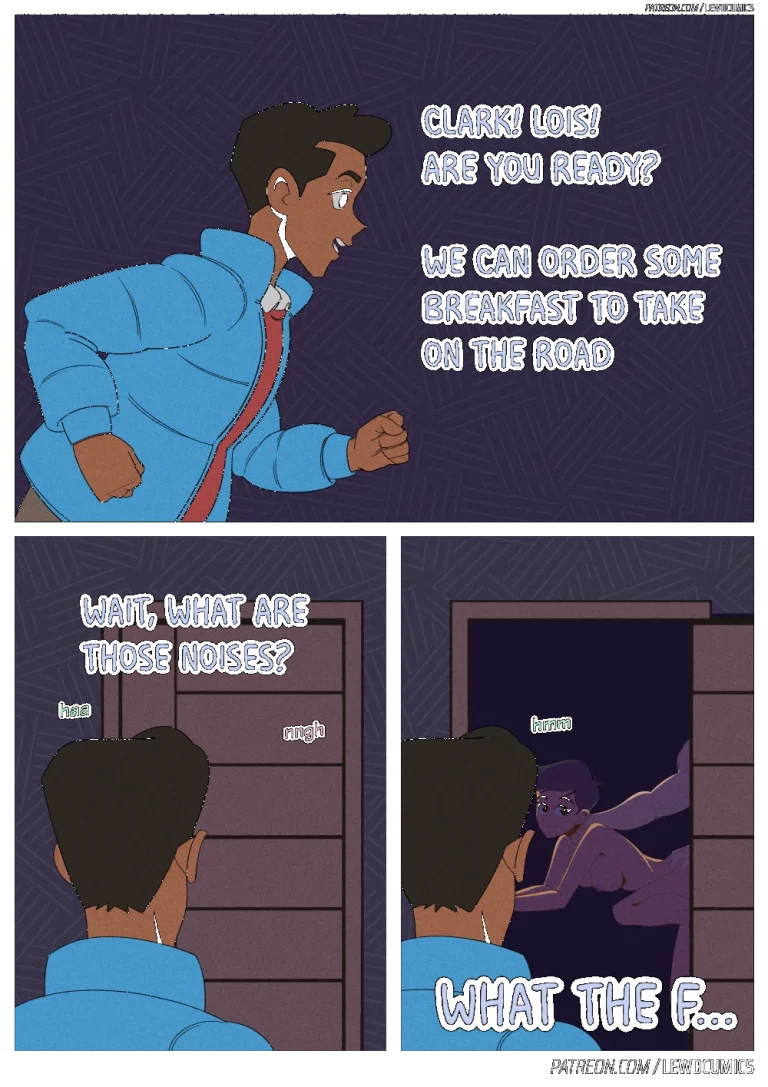 My Hot Adventures with Superman porn comic picture 3