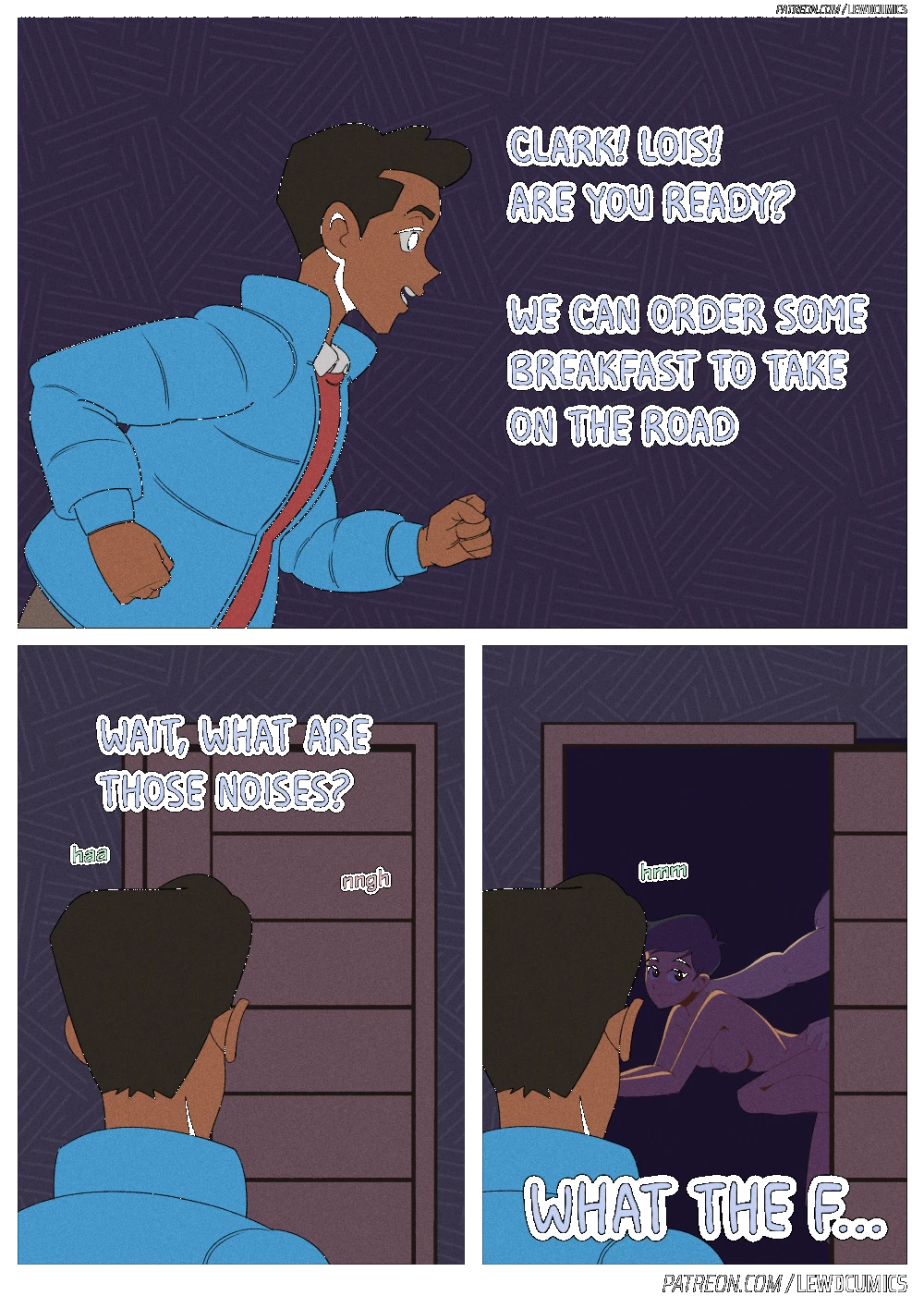 My Hot Adventures with Superman porn comic picture 3