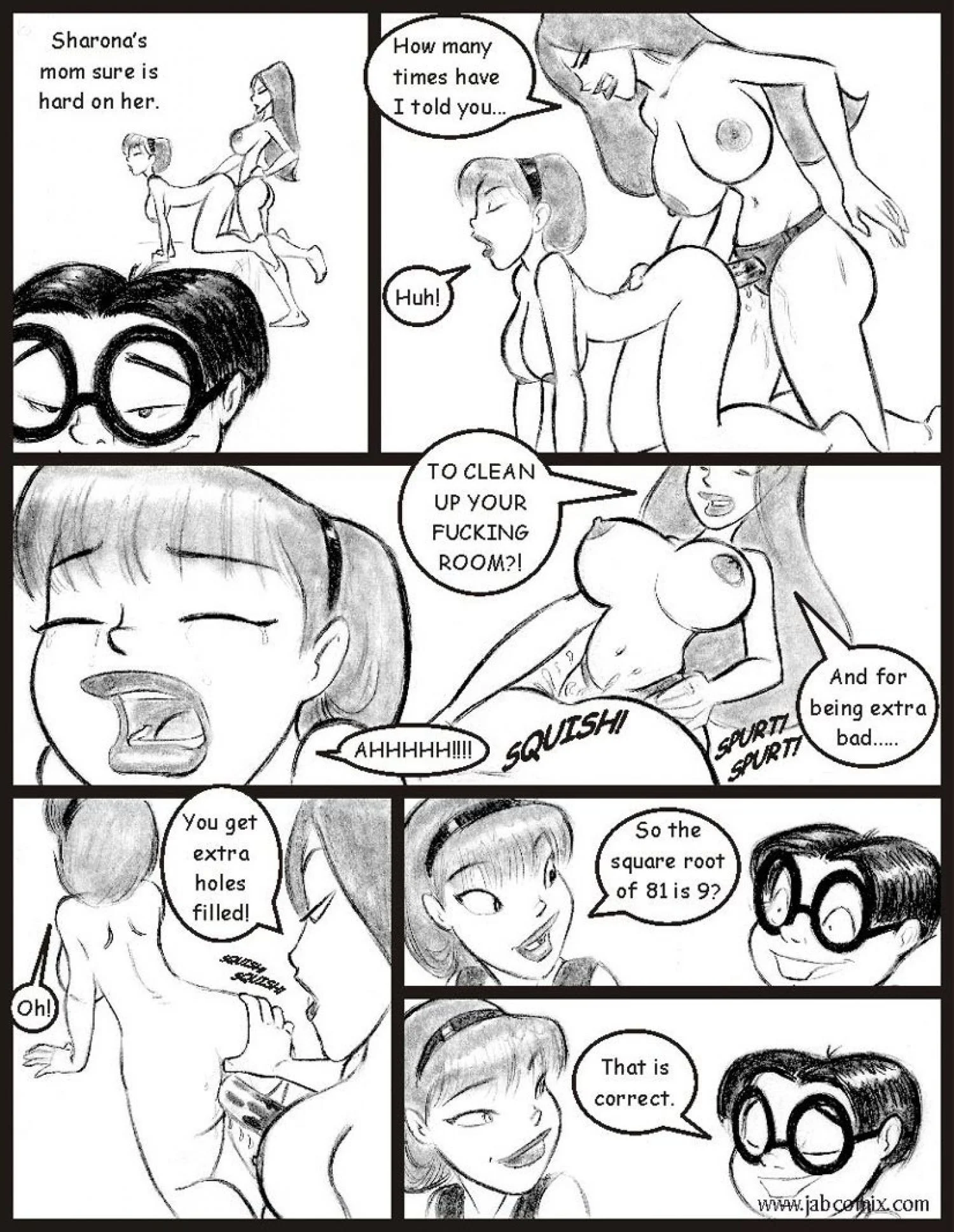 My Hot Ass Neighbor 2 porn comic picture 7