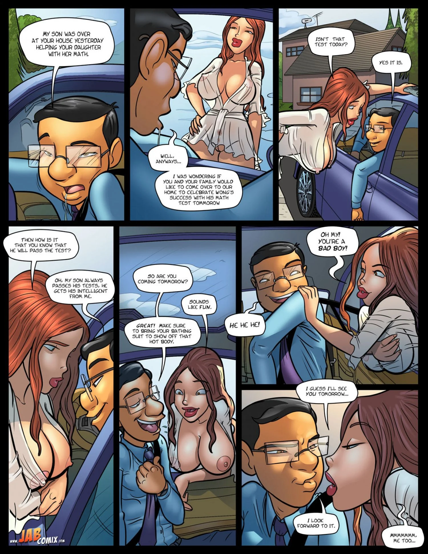 My Hot Ass Neighbor 4 porn comic picture 7