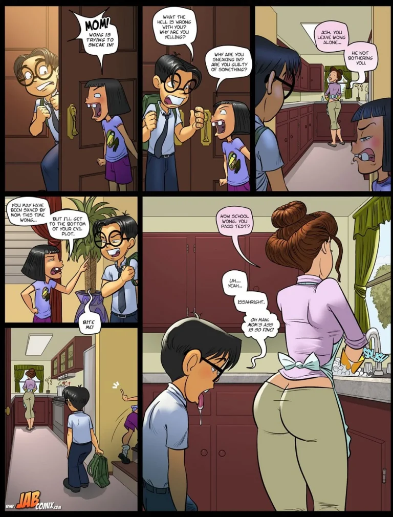 My Hot Ass Neighbor 5 porn comic picture 12
