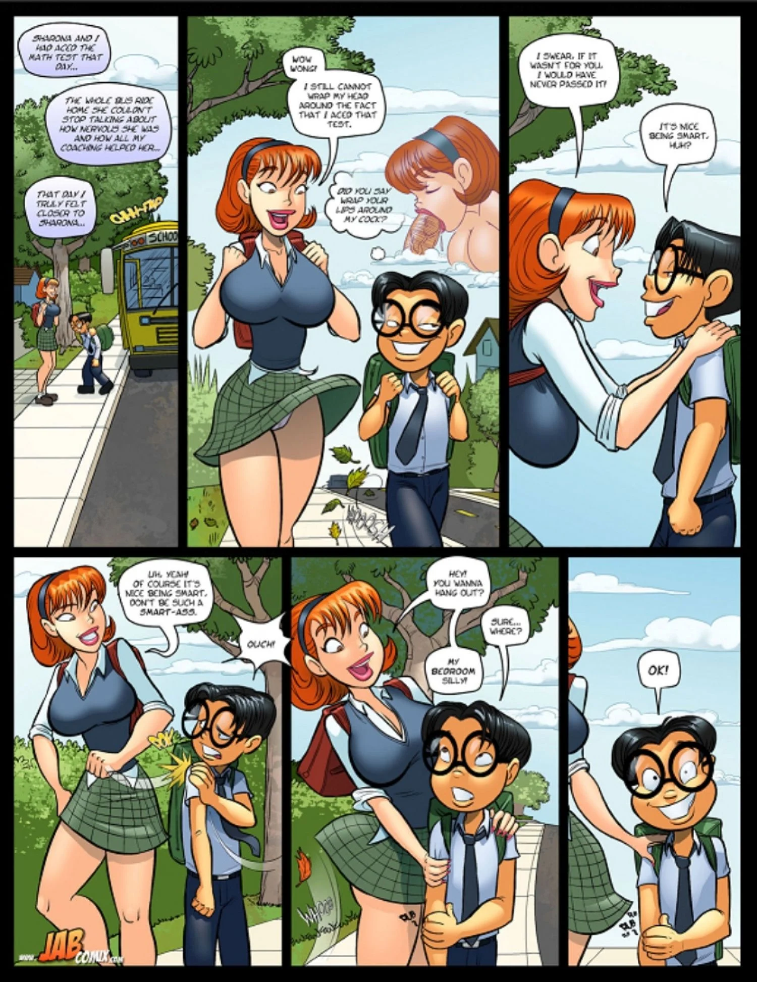 My Hot Ass Neighbor 5 porn comic picture 2