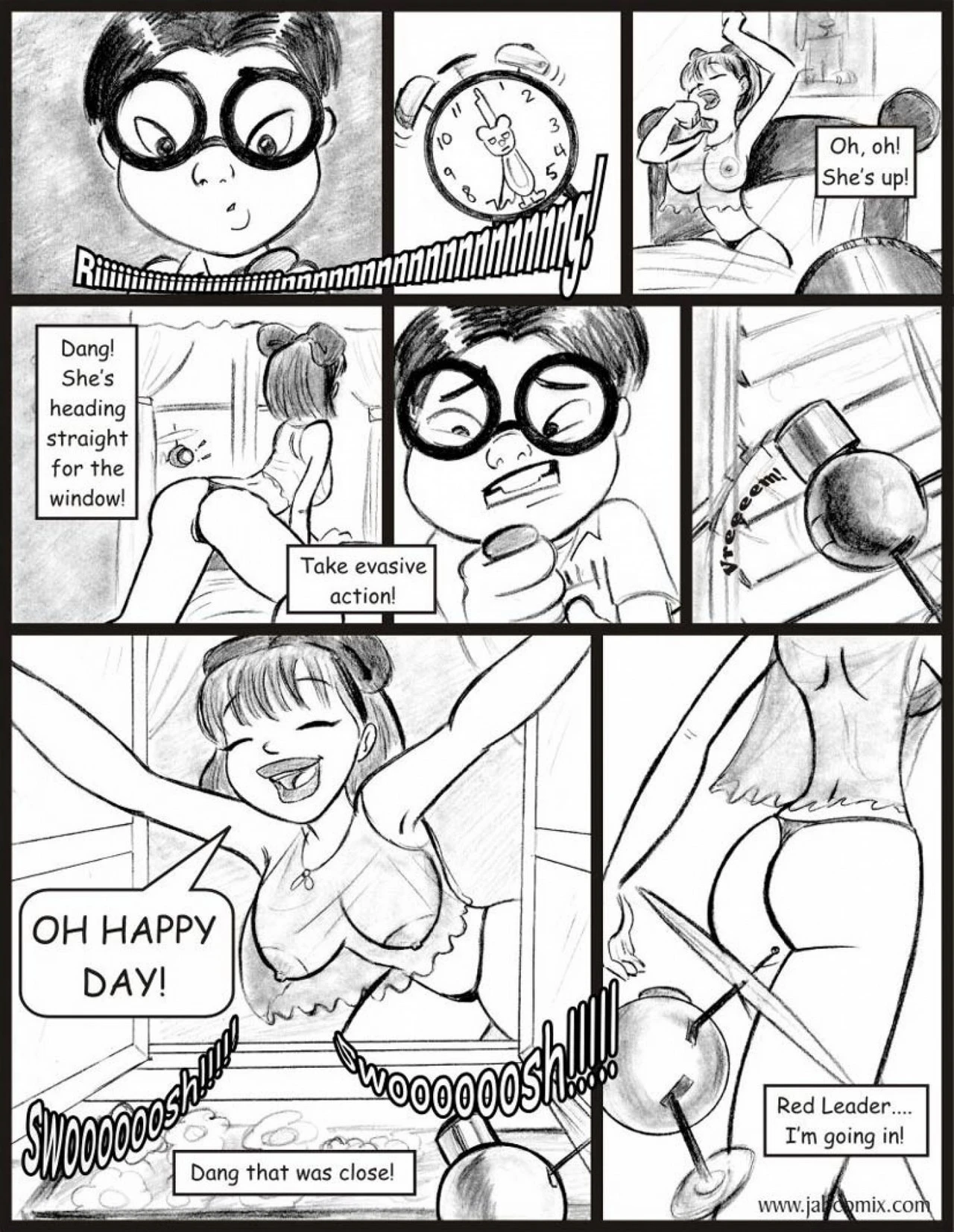 My Hot Ass Neighbor porn comic picture 4