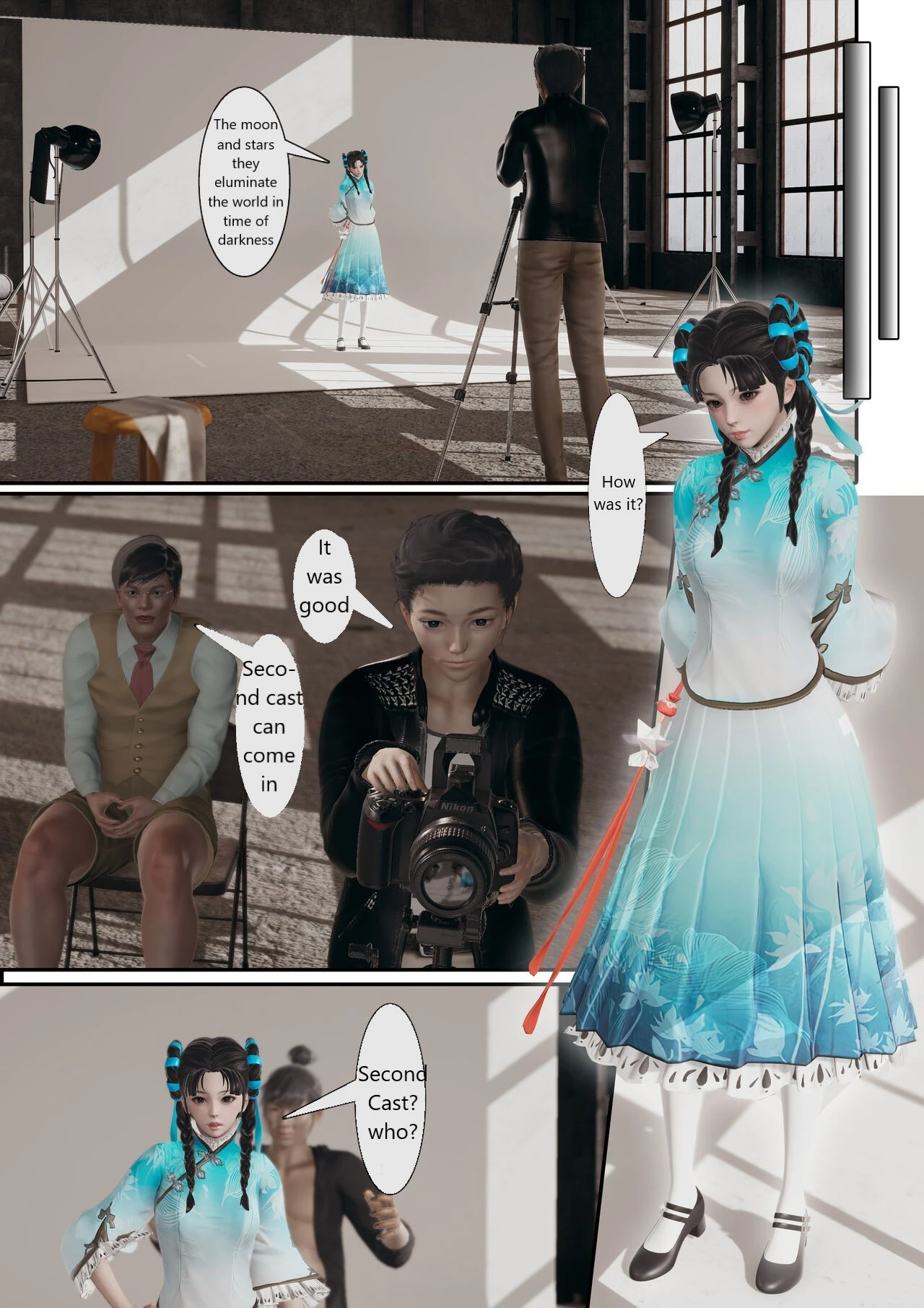 My innocent girlfriend can't be someone else's bitch porn comic picture 4