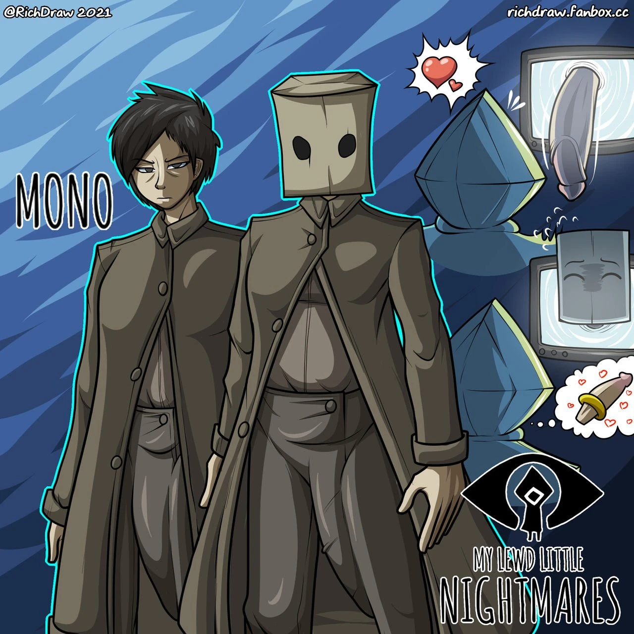 My Lewd Little Nightmares (Ongoing) porn comic picture 84