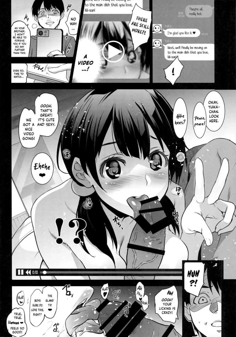 My Little Sister Is Sending Me Her Videos Of Getting Fucked By Strangers | Imouto ga Boku ni Taninboux o Okutte kuru porn comic picture 13