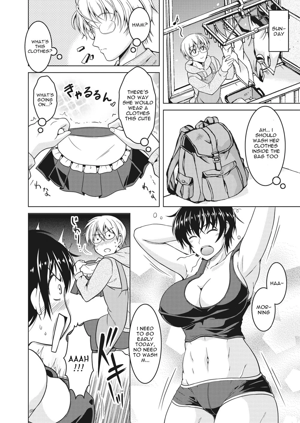 My Manly Wife | Oyome-san porn comic picture 6