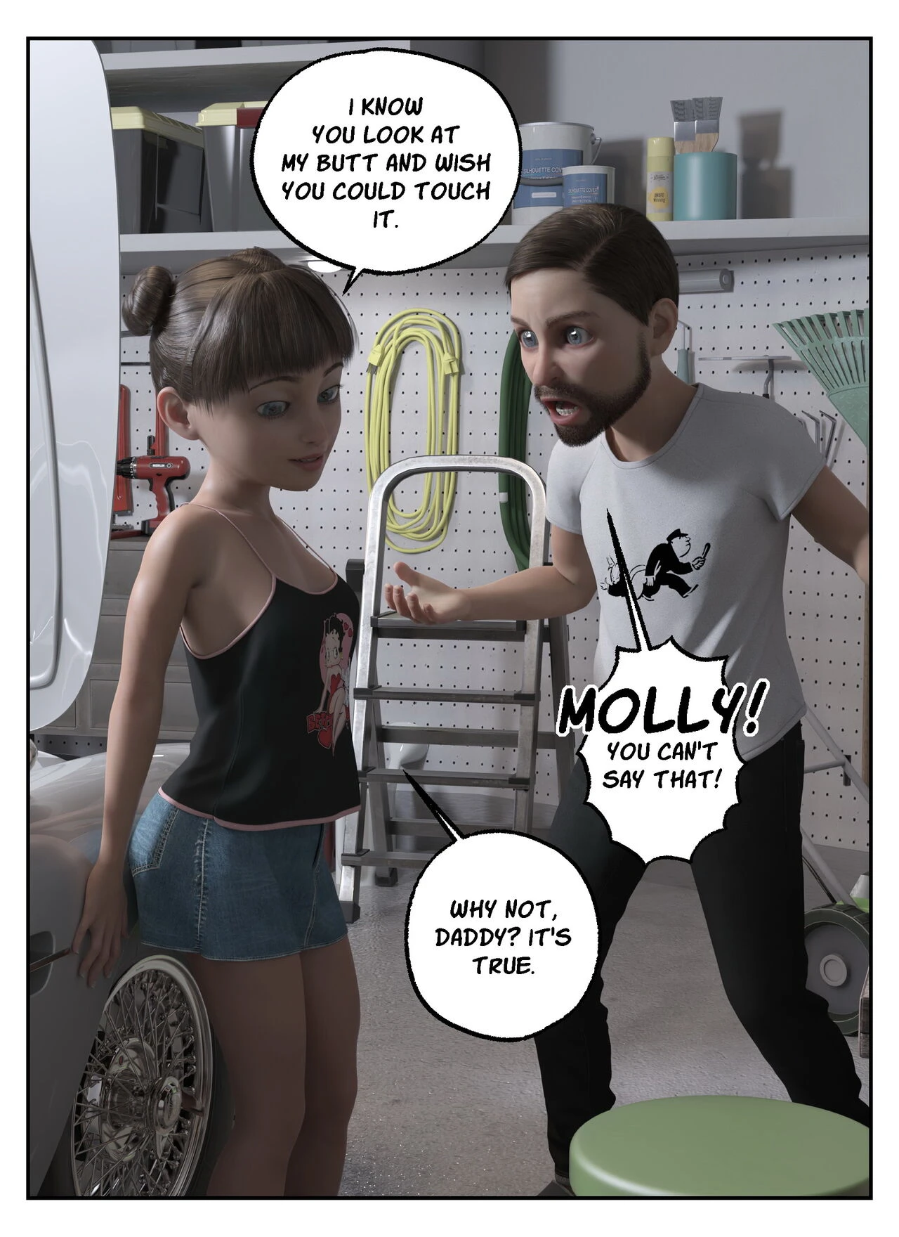My Molly 1: Under the Hood porn comic picture 27