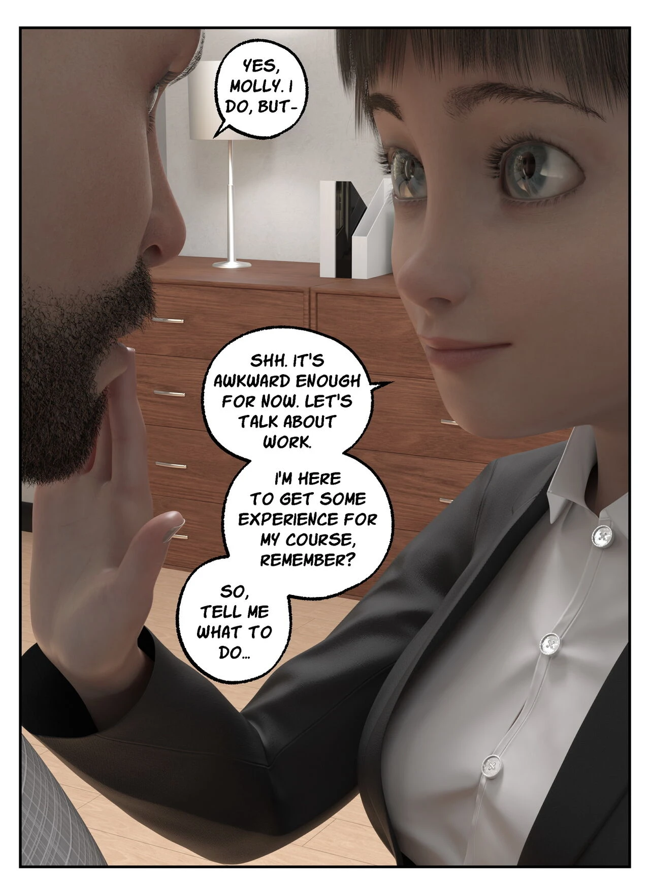 My Molly 2: Daddy-Daughter Day porn comic picture 14