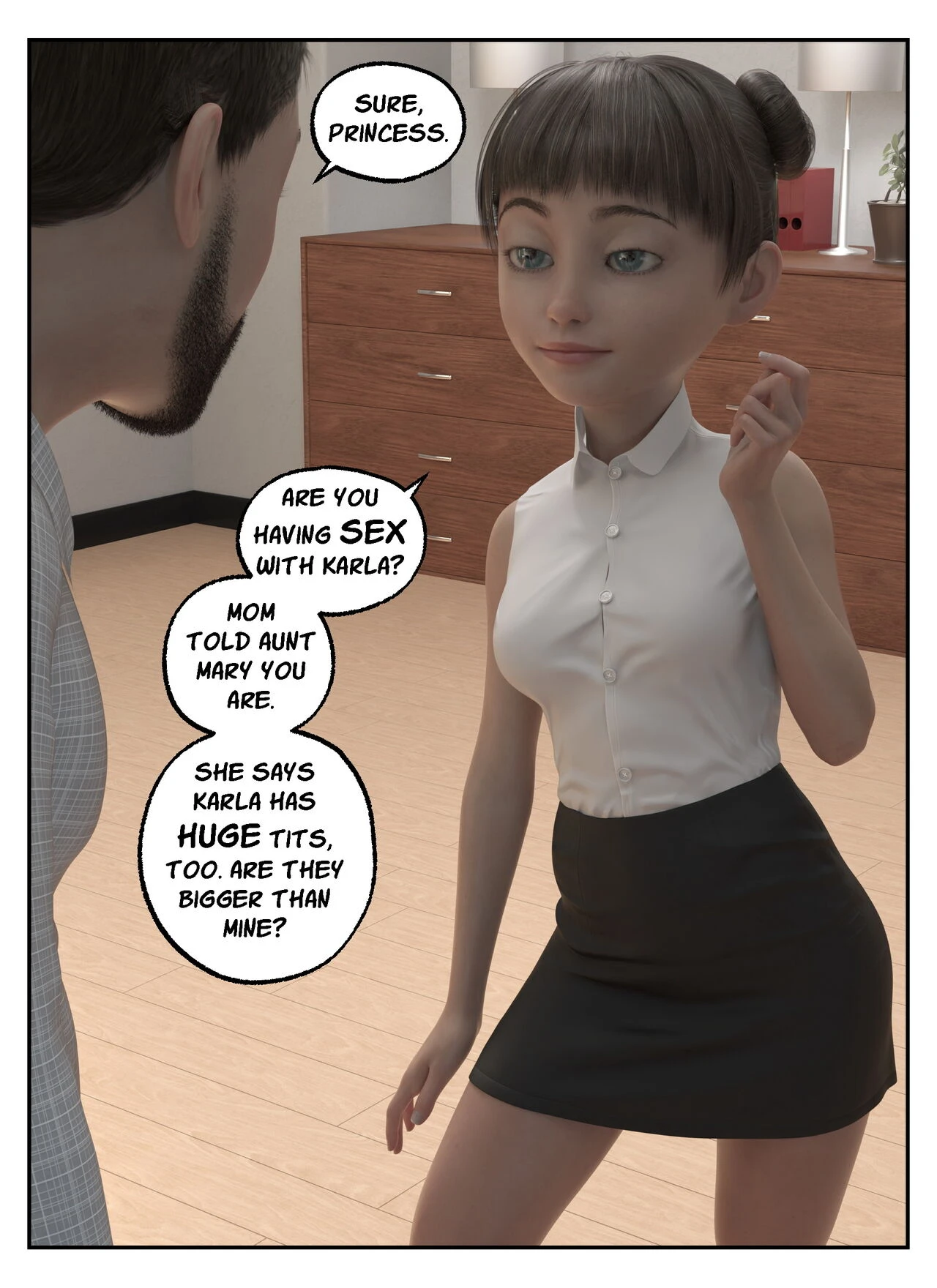 My Molly 2: Daddy-Daughter Day porn comic picture 19