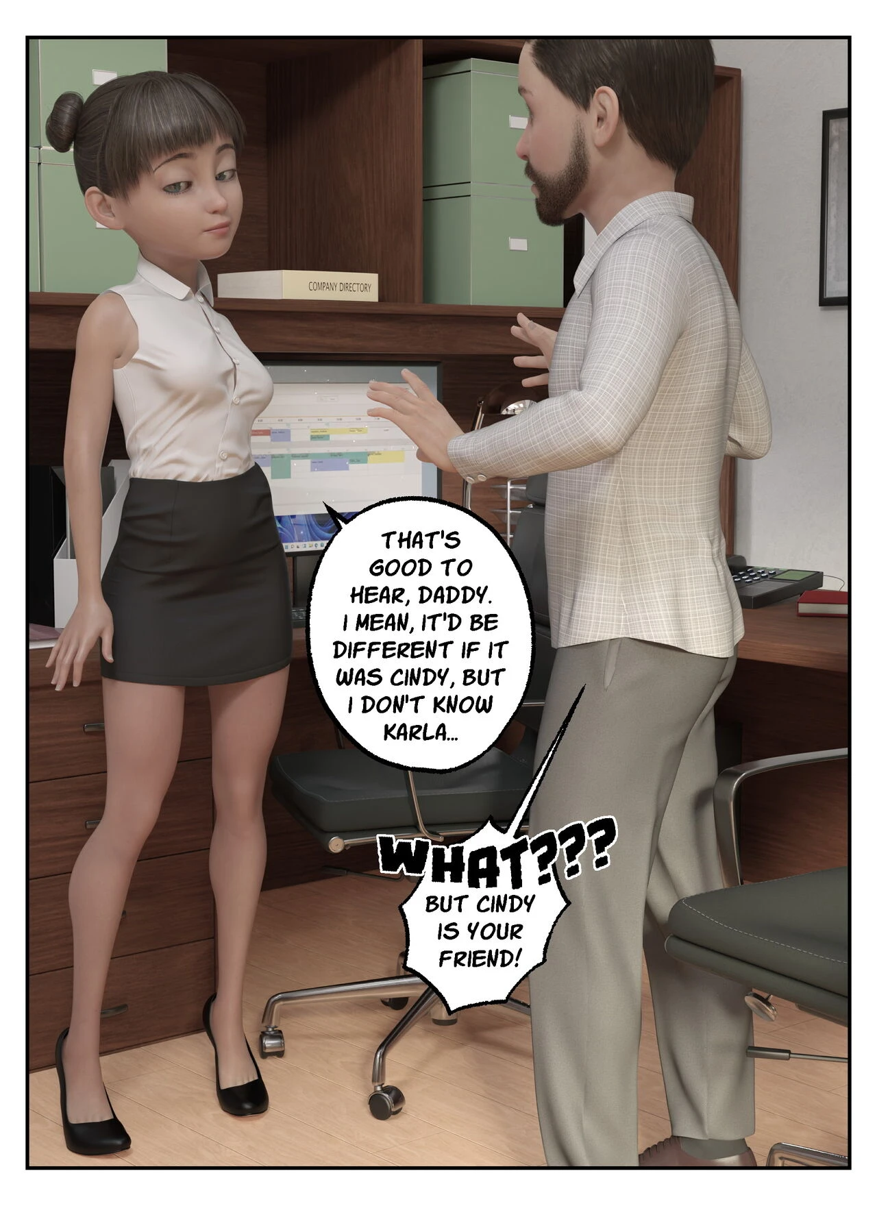 My Molly 2: Daddy-Daughter Day porn comic picture 21