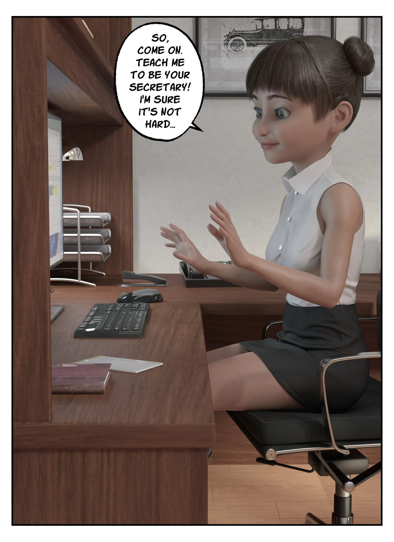 My Molly 2: Daddy-Daughter Day porn comic picture 25