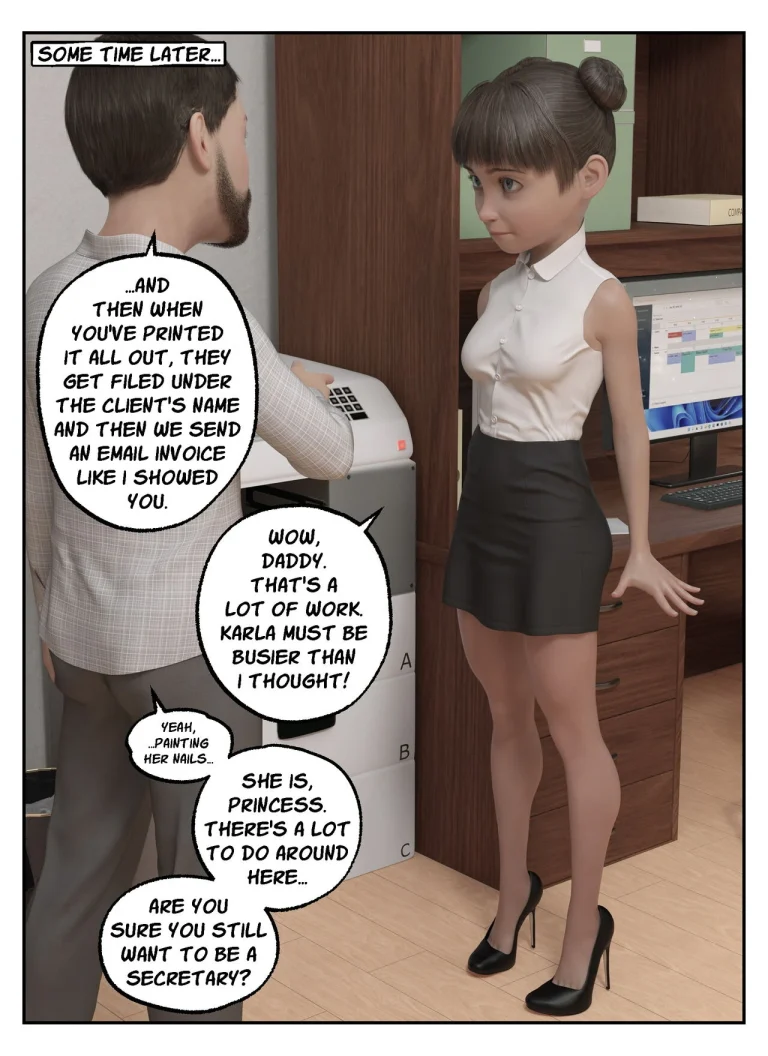 My Molly 2: Daddy-Daughter Day porn comic picture 38