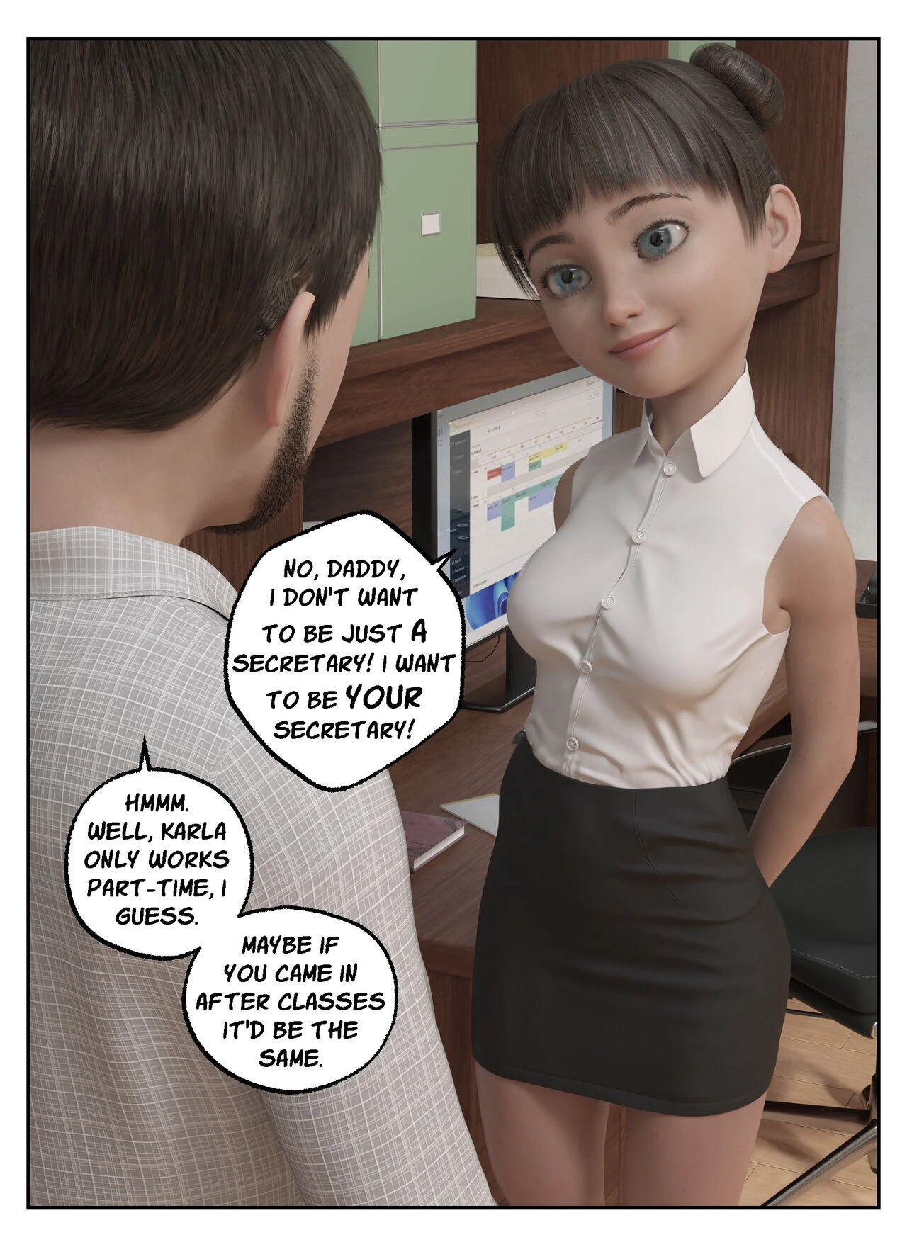 My Molly 2: Daddy-Daughter Day porn comic picture 39