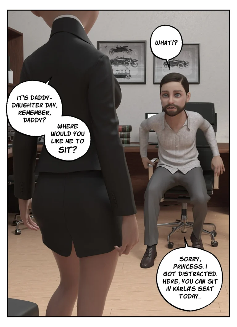 My Molly 2: Daddy-Daughter Day porn comic picture 4