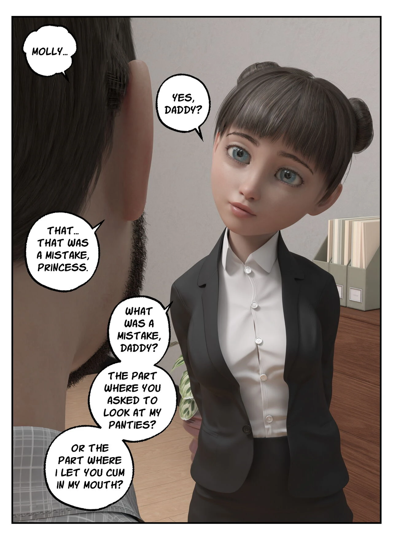 My Molly 2: Daddy-Daughter Day porn comic picture 7
