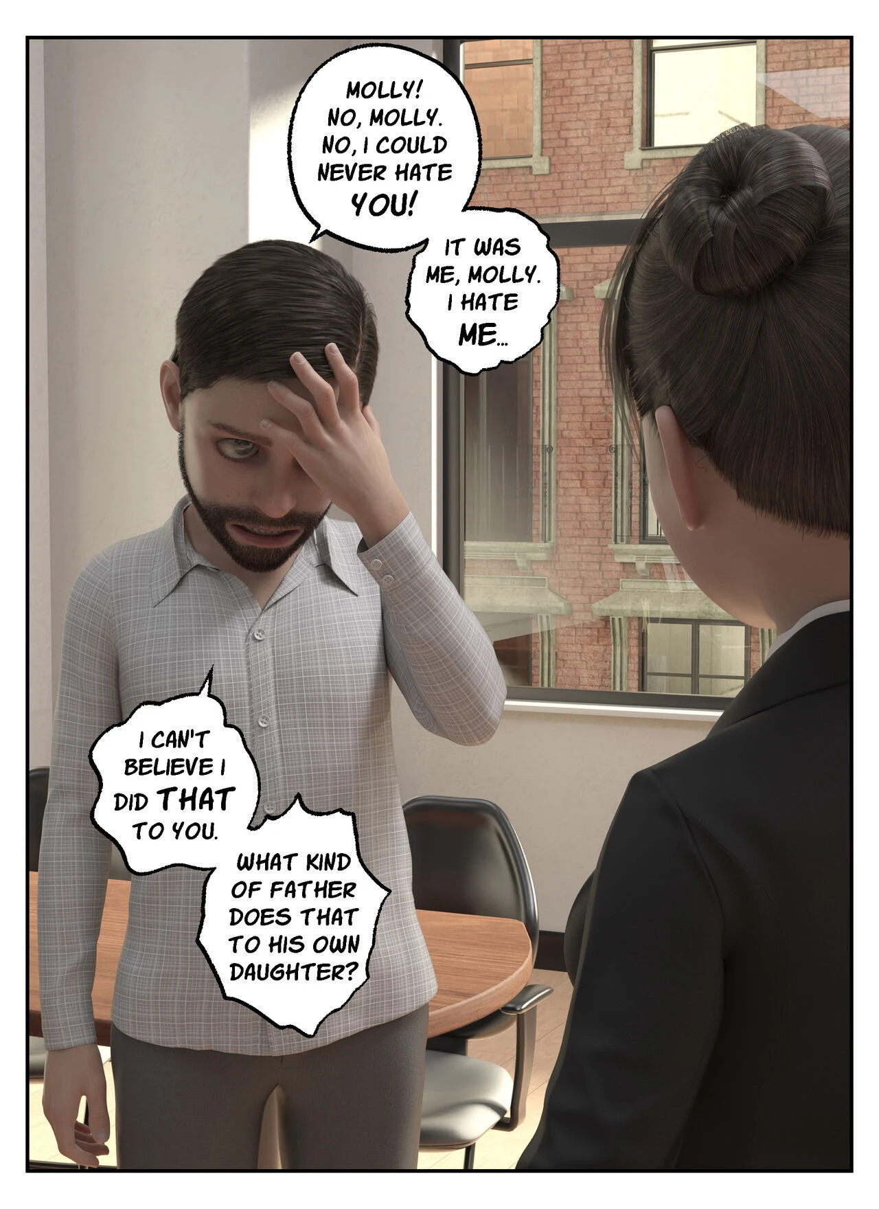 My Molly 2: Daddy-Daughter Day porn comic picture 9