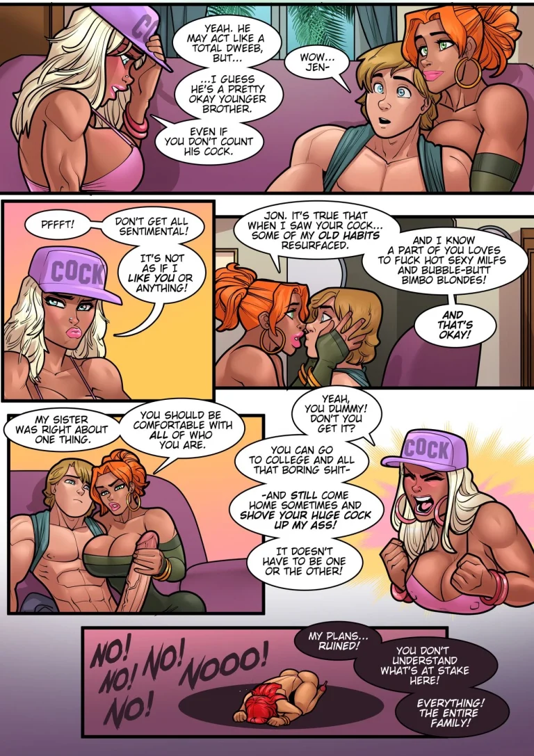 My Mom And Sister Are Size Queen Sluts 4 porn comic picture 38