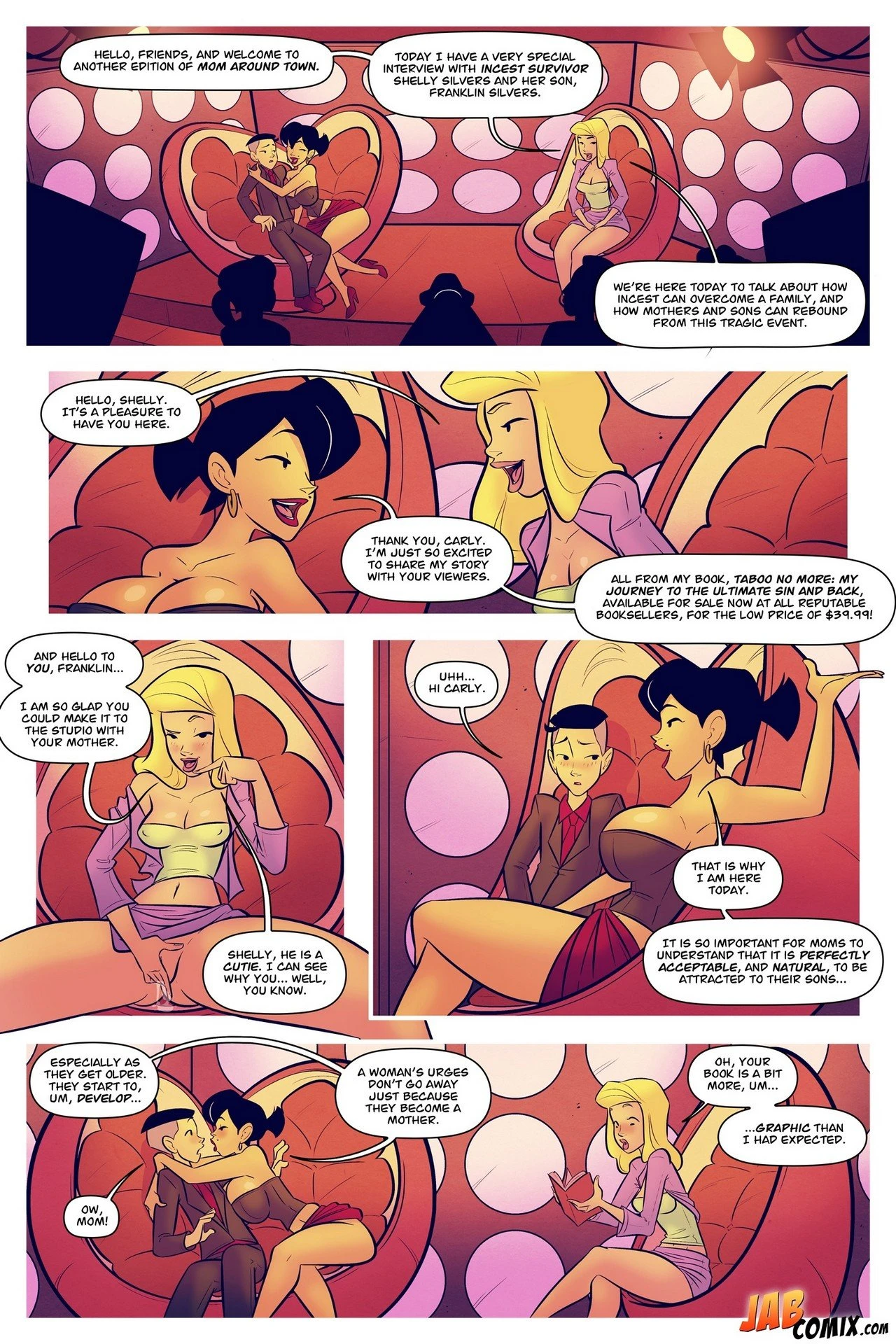 My Mom The Book Tour Star porn comic picture 15