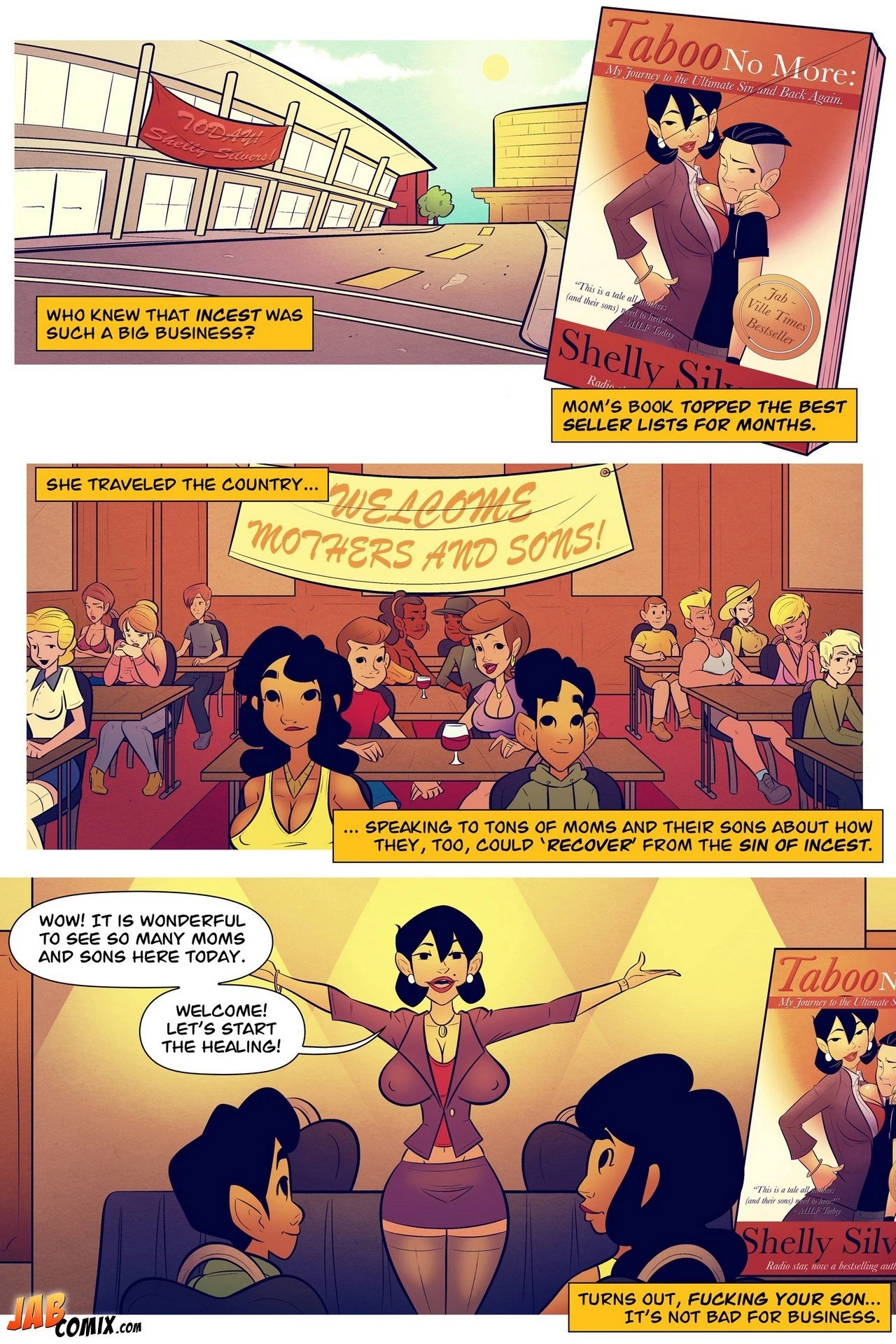 My Mom The Book Tour Star porn comic picture 2