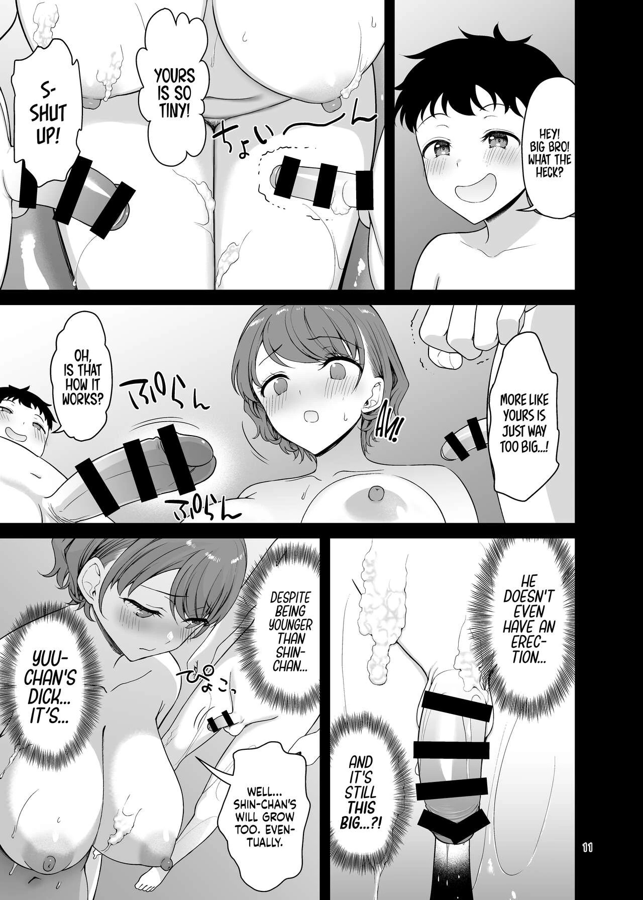 My Mom Turns Into a Slut for My Little Brother, and Him Alone | Boku no Mama wa Otouto no Mae de dake Dosukebe ni Naru porn comic picture 11