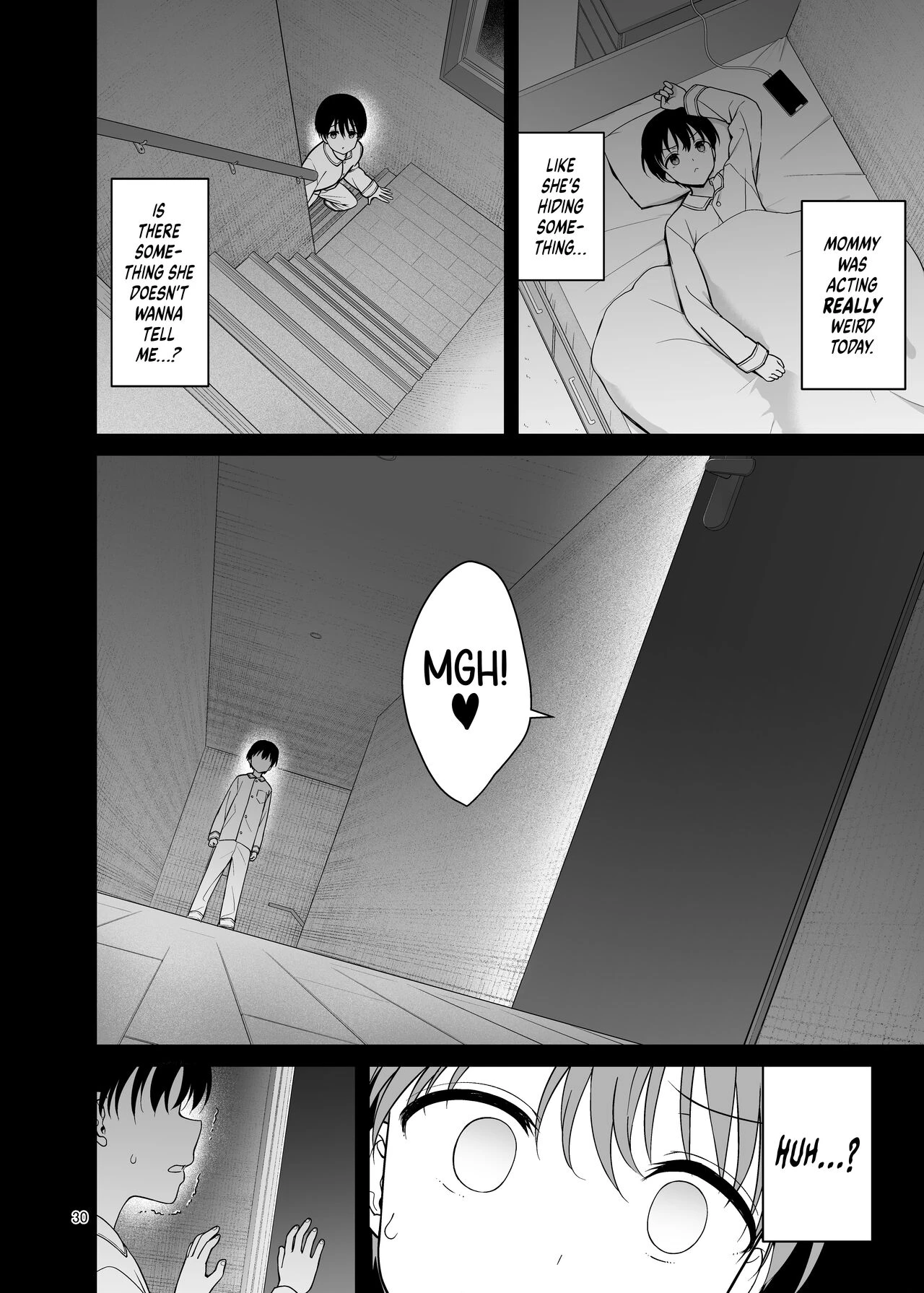 My Mom Turns Into a Slut for My Little Brother, and Him Alone | Boku no Mama wa Otouto no Mae de dake Dosukebe ni Naru porn comic picture 30