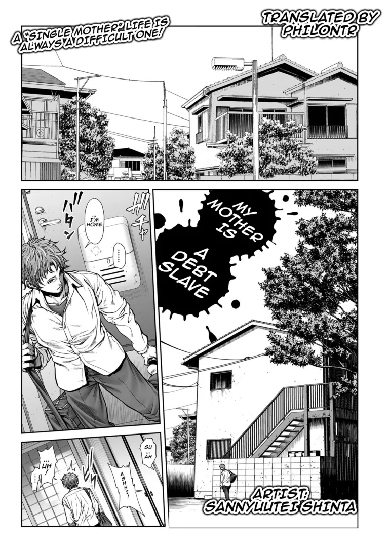 My Mother is a Debt Slave | Okaa-san wa Shakkin Dorei desu yo porn comic picture 1