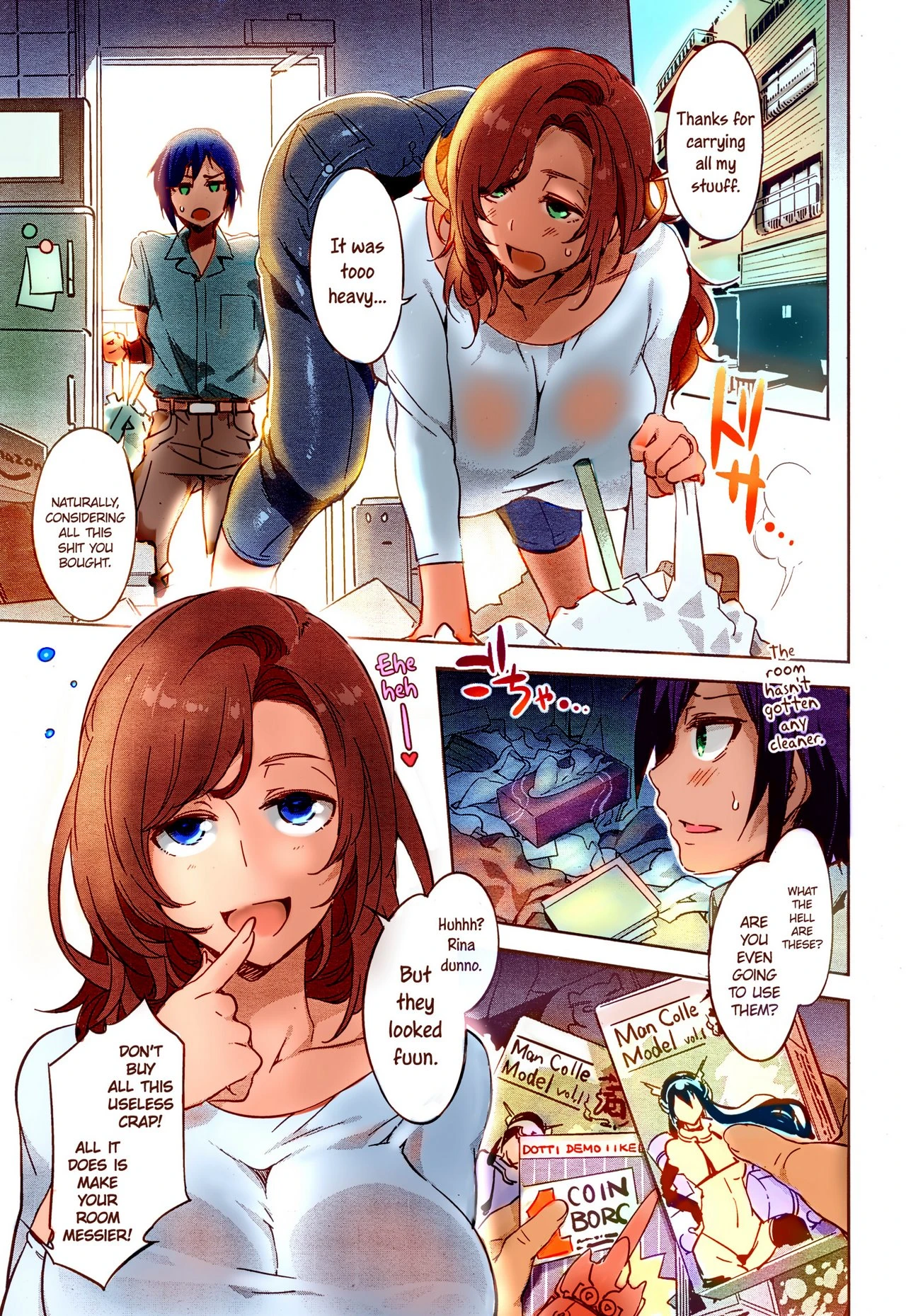 My neighbor Rina porn comic picture 4