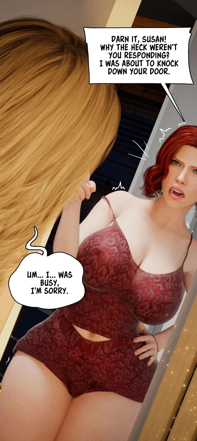 My Neighbor's Widow 10 porn comic picture 29