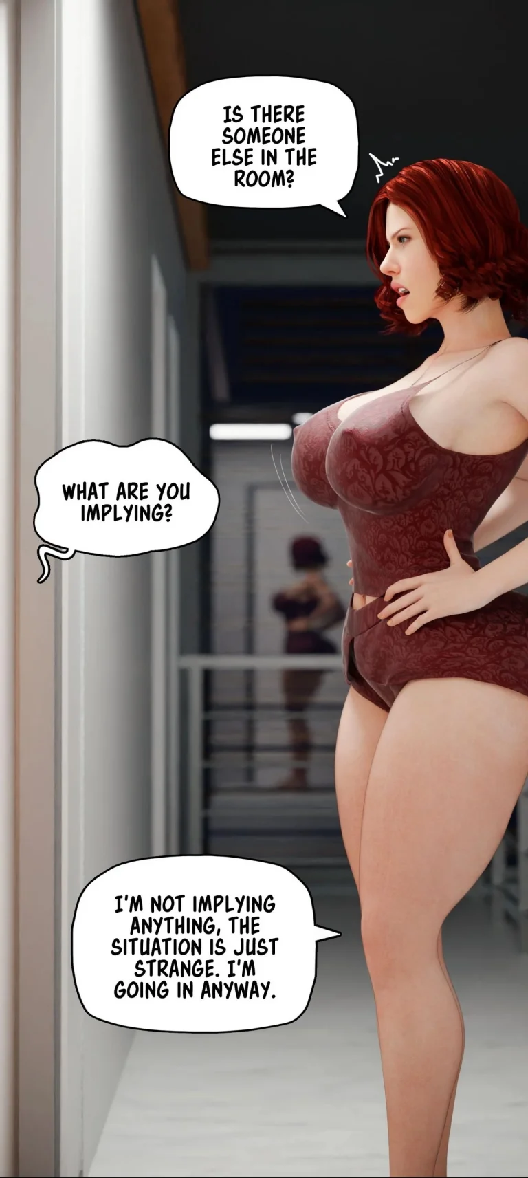 My Neighbor's Widow 10 porn comic picture 32
