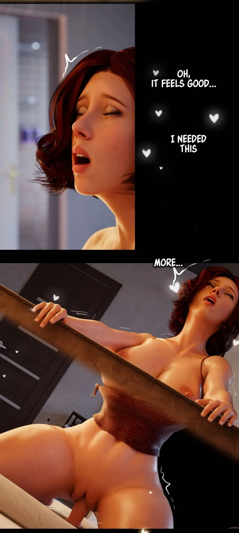 My Neighbor's Widow 10 porn comic picture 75