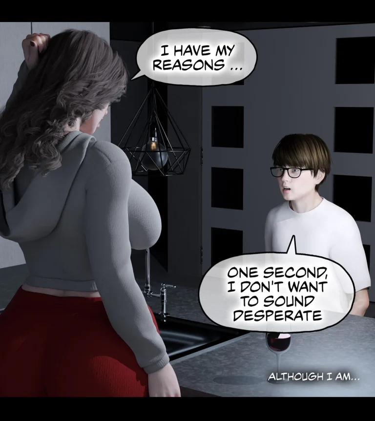 My Neighbor's Widow 2 porn comic picture 40