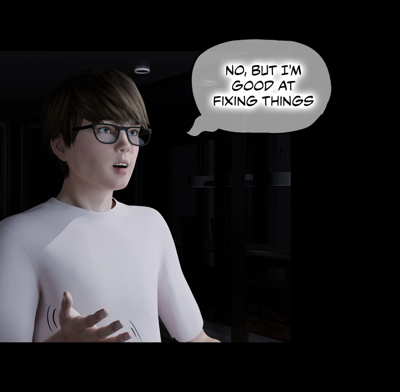 My Neighbor's Widow 2 porn comic picture 43