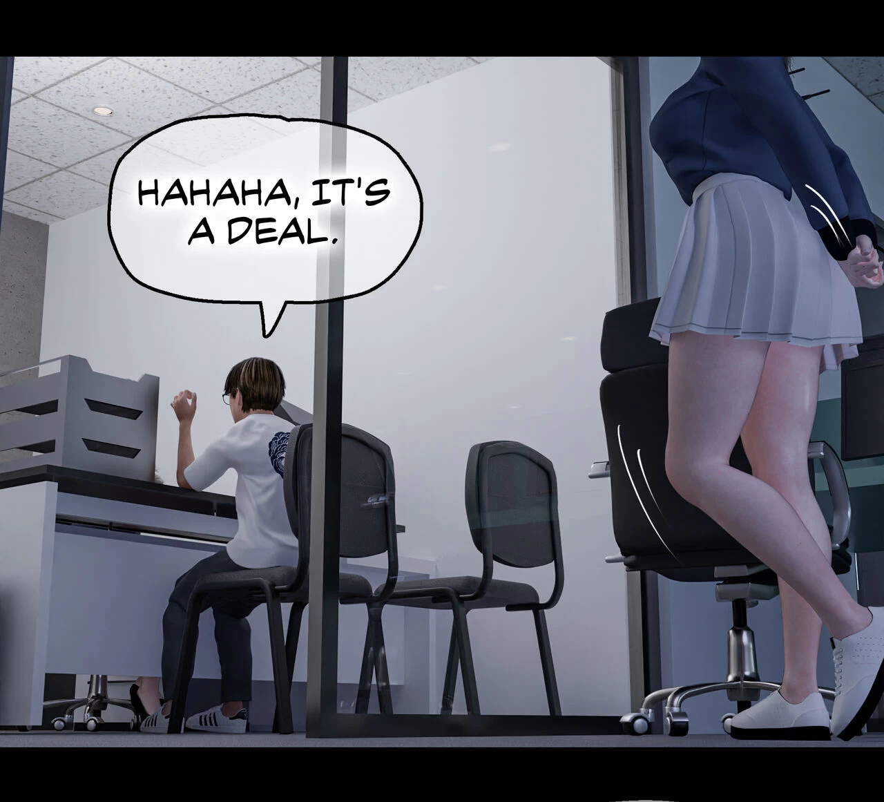 My Neighbor's Widow 2 porn comic picture 80