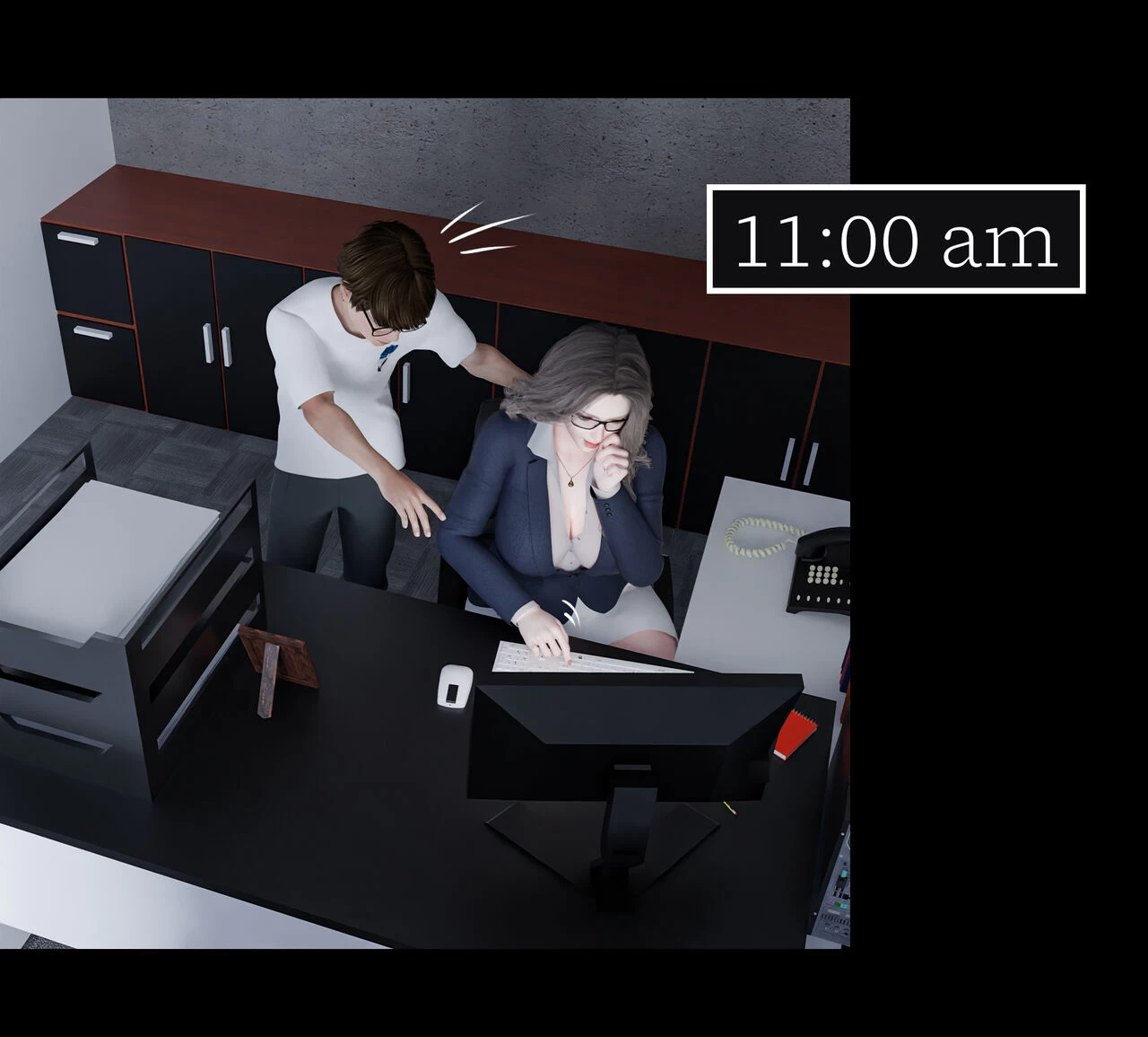 My Neighbor's Widow 2 porn comic picture 84