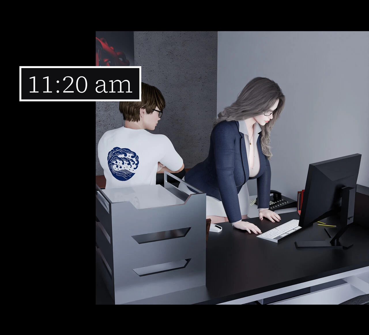 My Neighbor's Widow 2 porn comic picture 85