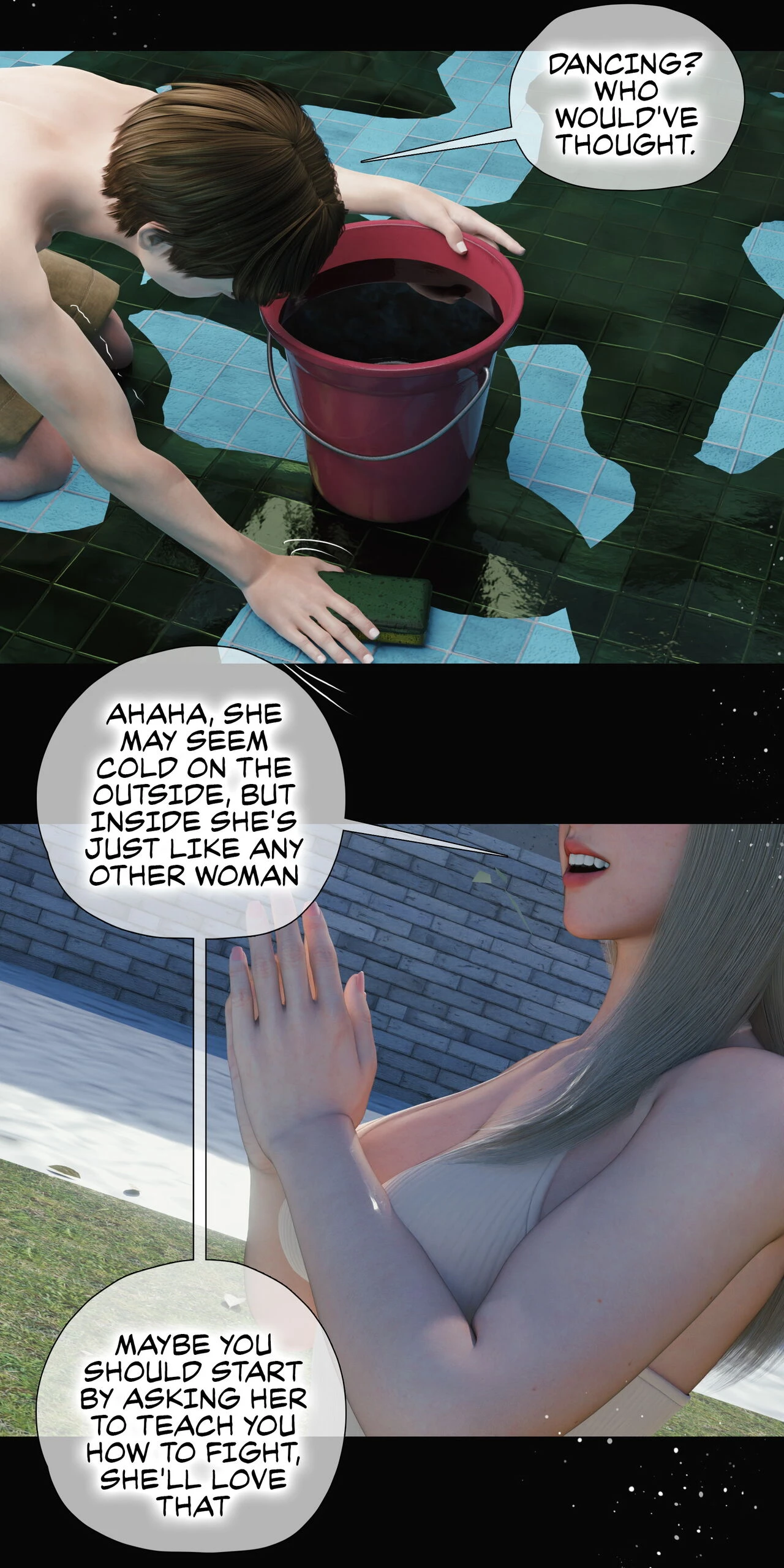 My Neighbor's Widow 4 porn comic picture 30