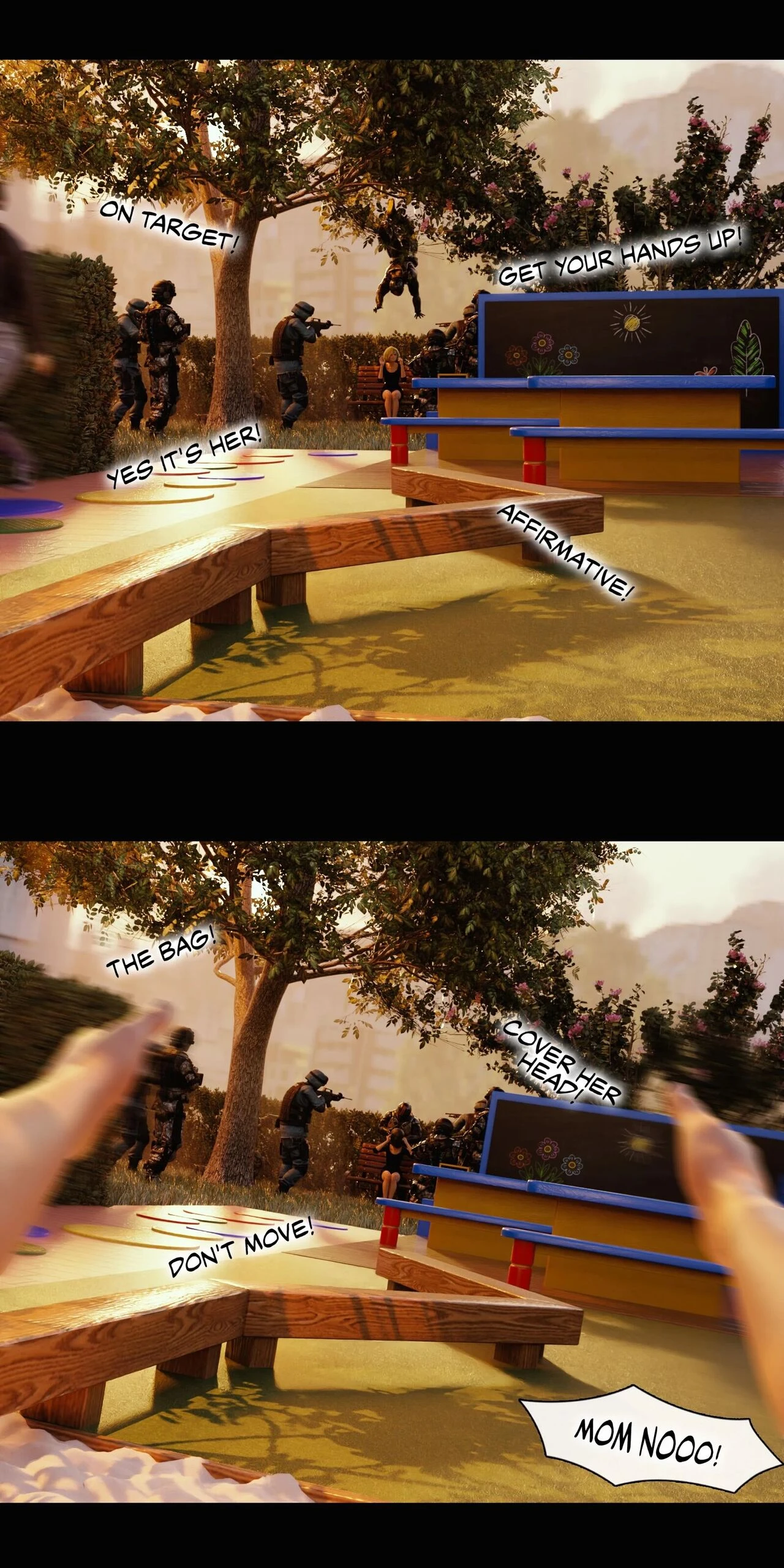 My Neighbor's Widow 5 porn comic picture 5