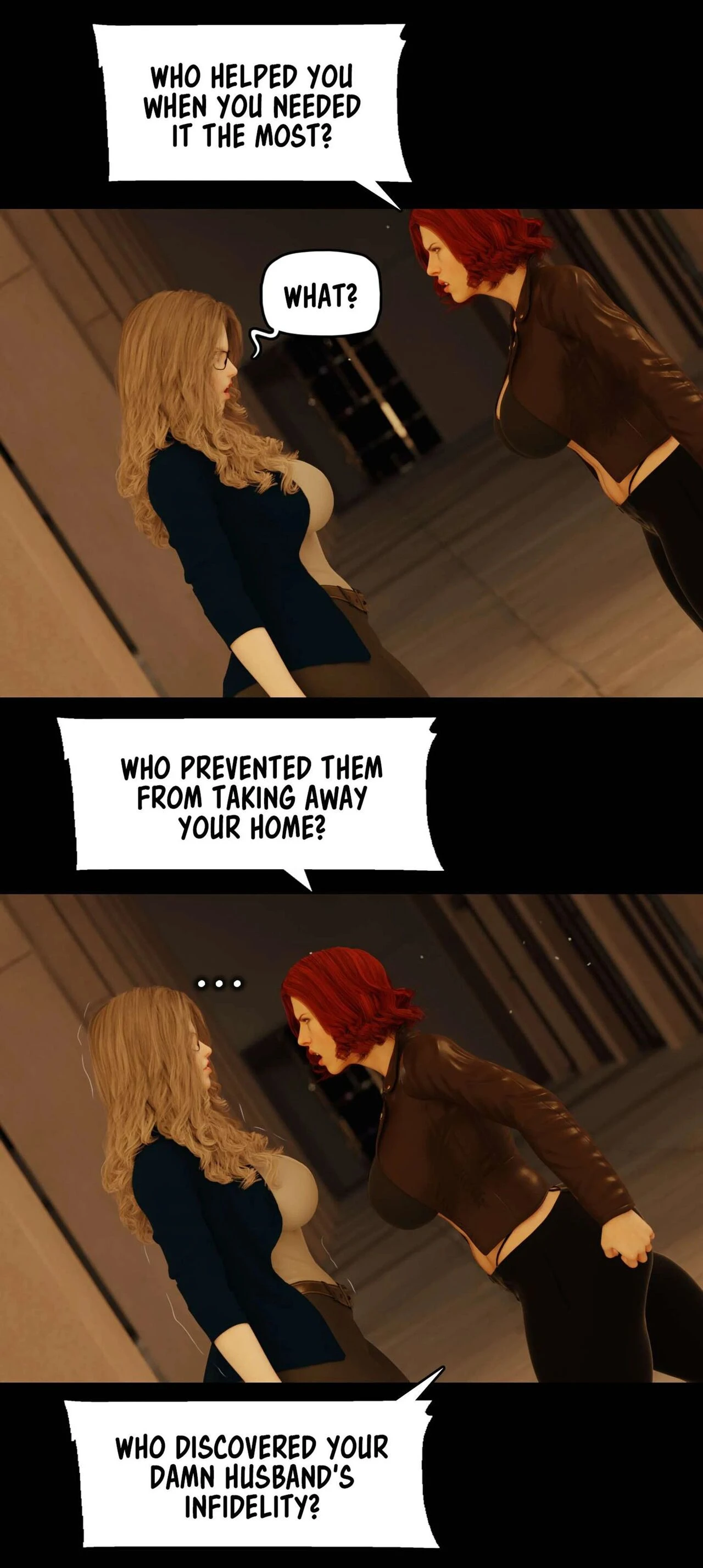 My Neighbor's Widow 7 porn comic picture 25