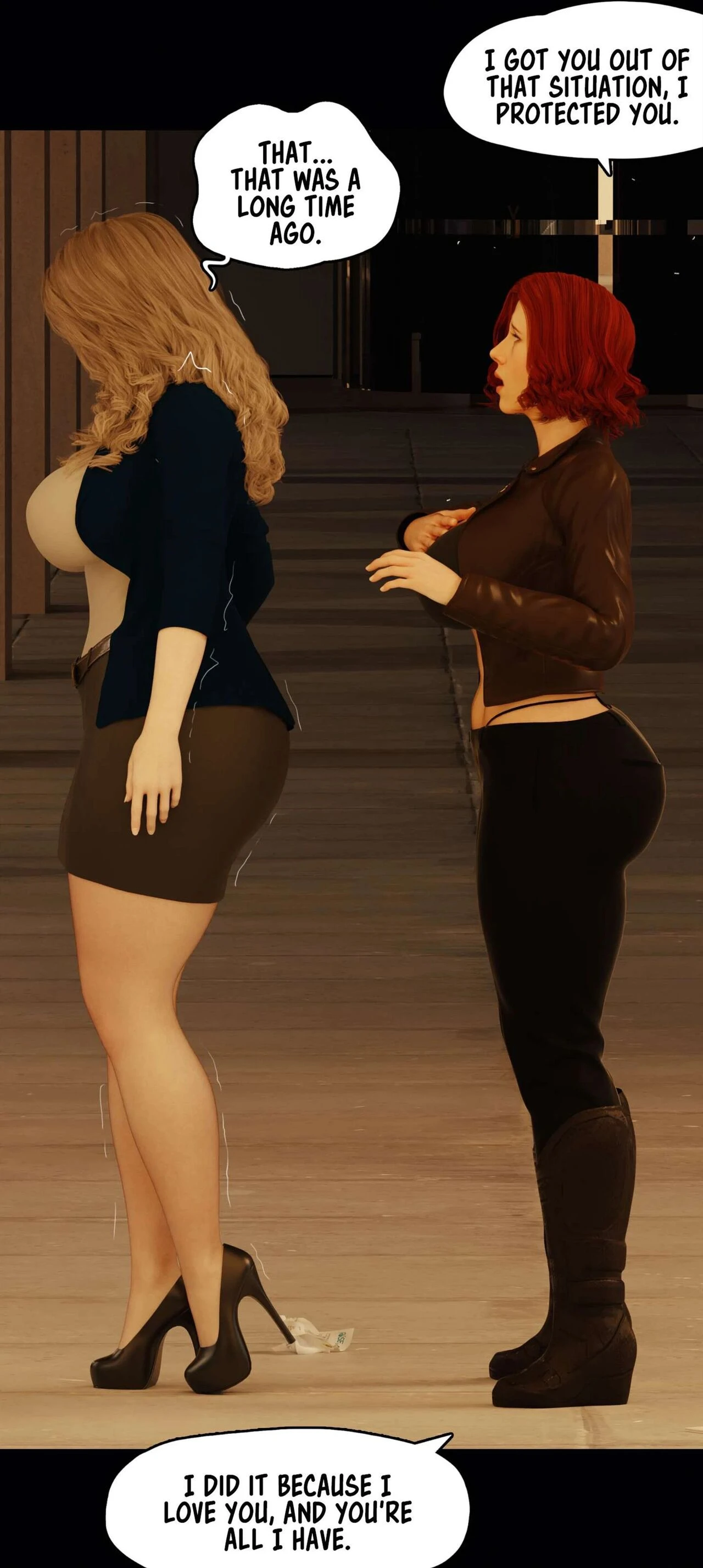 My Neighbor's Widow 7 porn comic picture 27